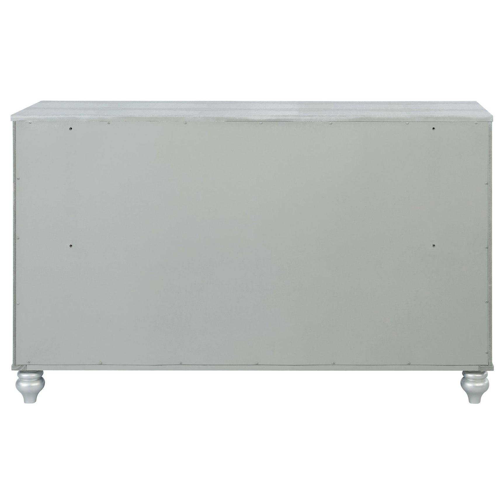 Gunnison 6-drawer Dresser Silver Metallic - Tampa Furniture Outlet
