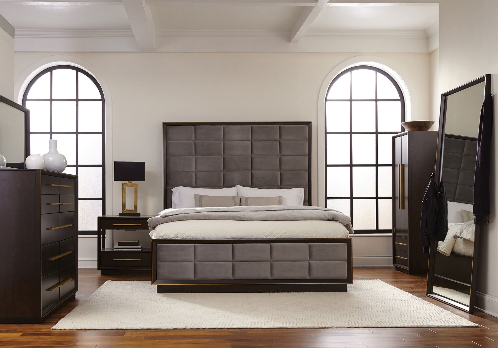 Tampa Furniture Outlet - Coaster - Durango 5-piece California King Bedroom Set Peppercorn - 223261KW-S5