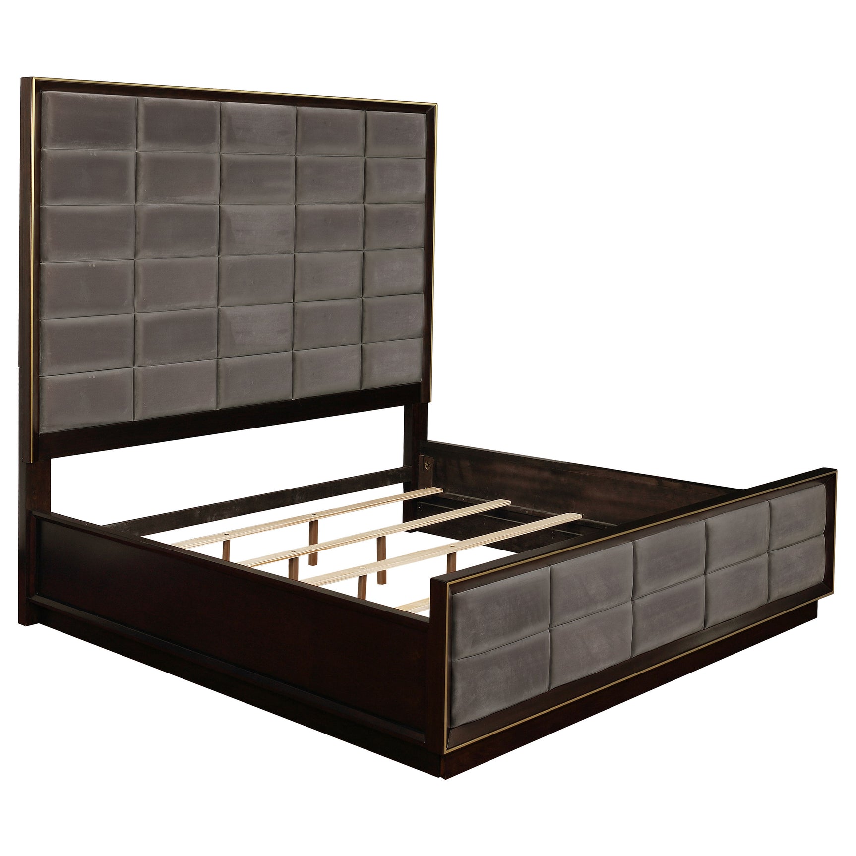 Durango 4-piece Queen Bedroom Set Smoked Peppercorn - Tampa Furniture Outlet