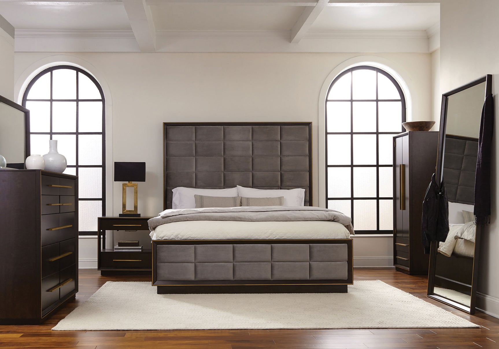 Tampa Furniture Outlet - Coaster - Durango 5-piece Queen Bedroom Set Smoked Peppercorn - 223261Q-S5