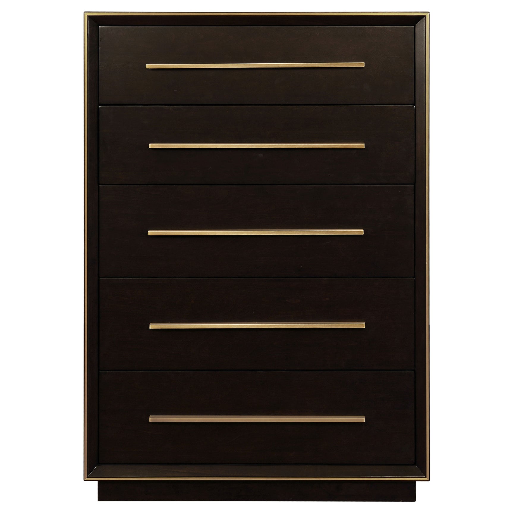 Durango 5-drawer Bedroom Chest Smoked Peppercorn - Tampa Furniture Outlet