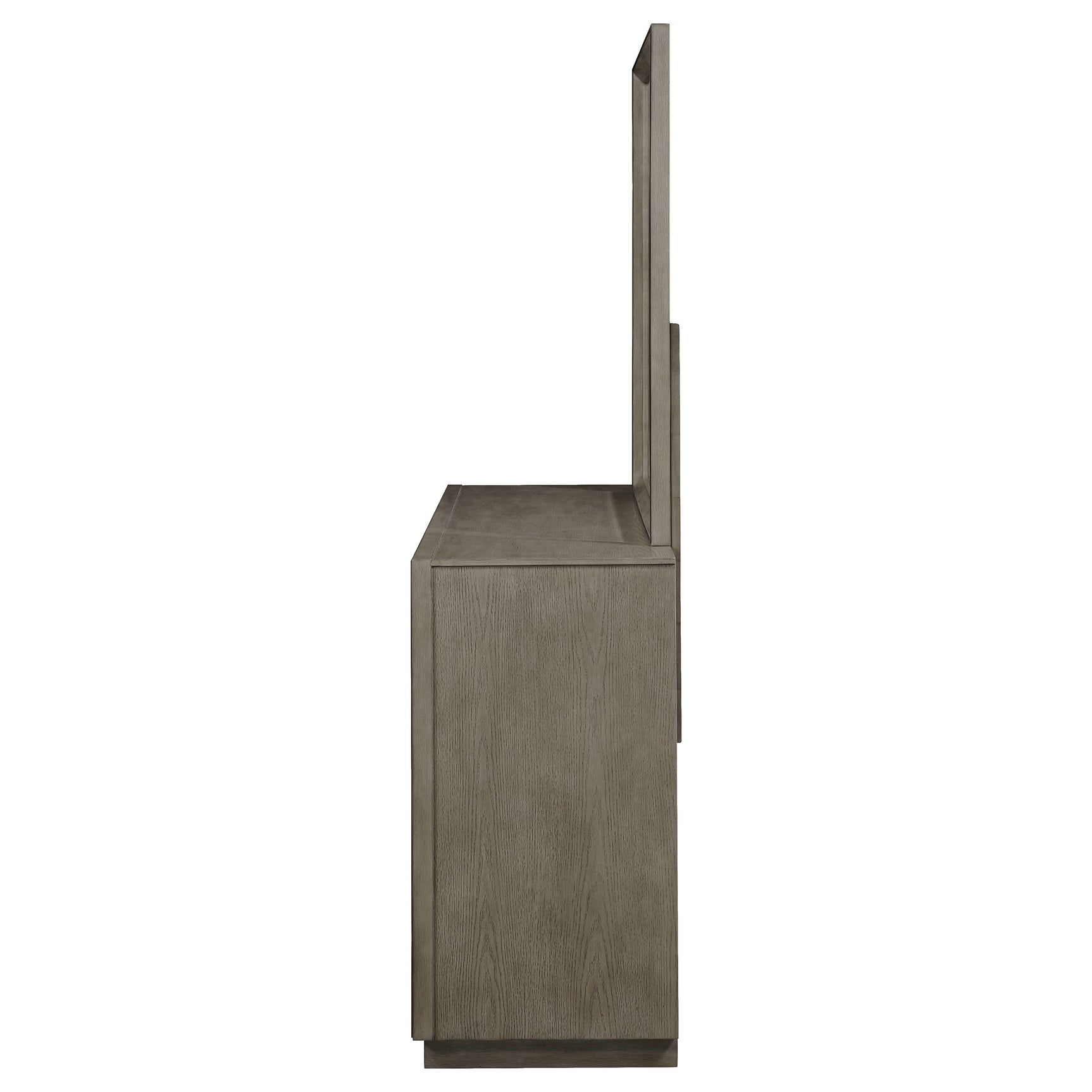 Durango 8-drawer Dresser and Mirror Taupe Oak - Tampa Furniture Outlet