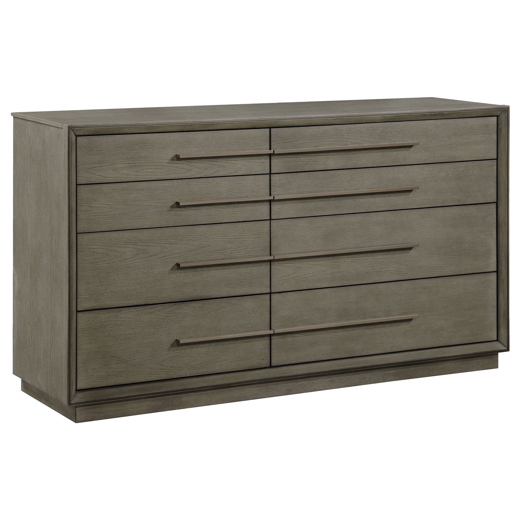 Tampa Furniture Outlet - Coaster - Durango 8-drawer Dresser Taupe Oak - 223273