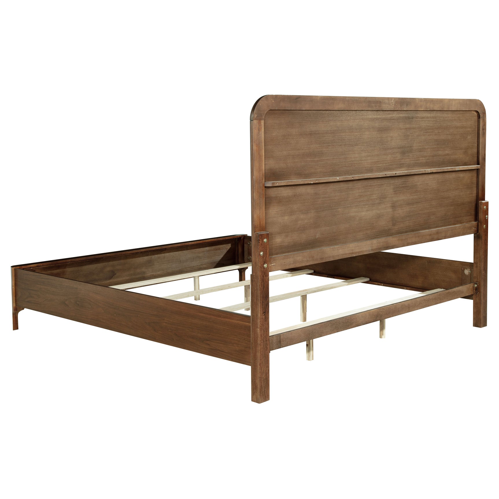 Maderia 4-piece Eastern King Bedroom Set Walnut - Tampa Furniture Outlet