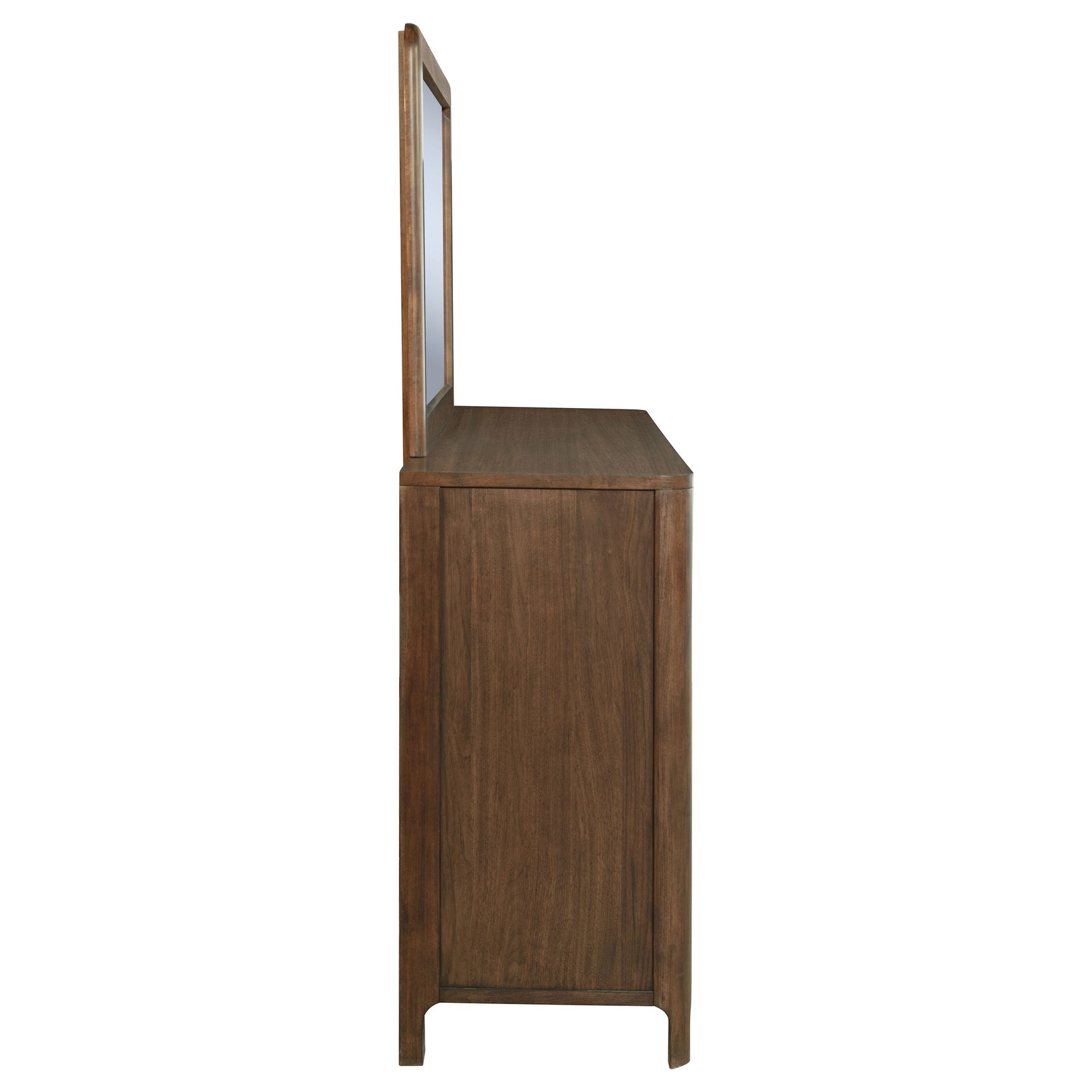 Maderia 8-drawer Dresser and Mirror Walnut - Tampa Furniture Outlet