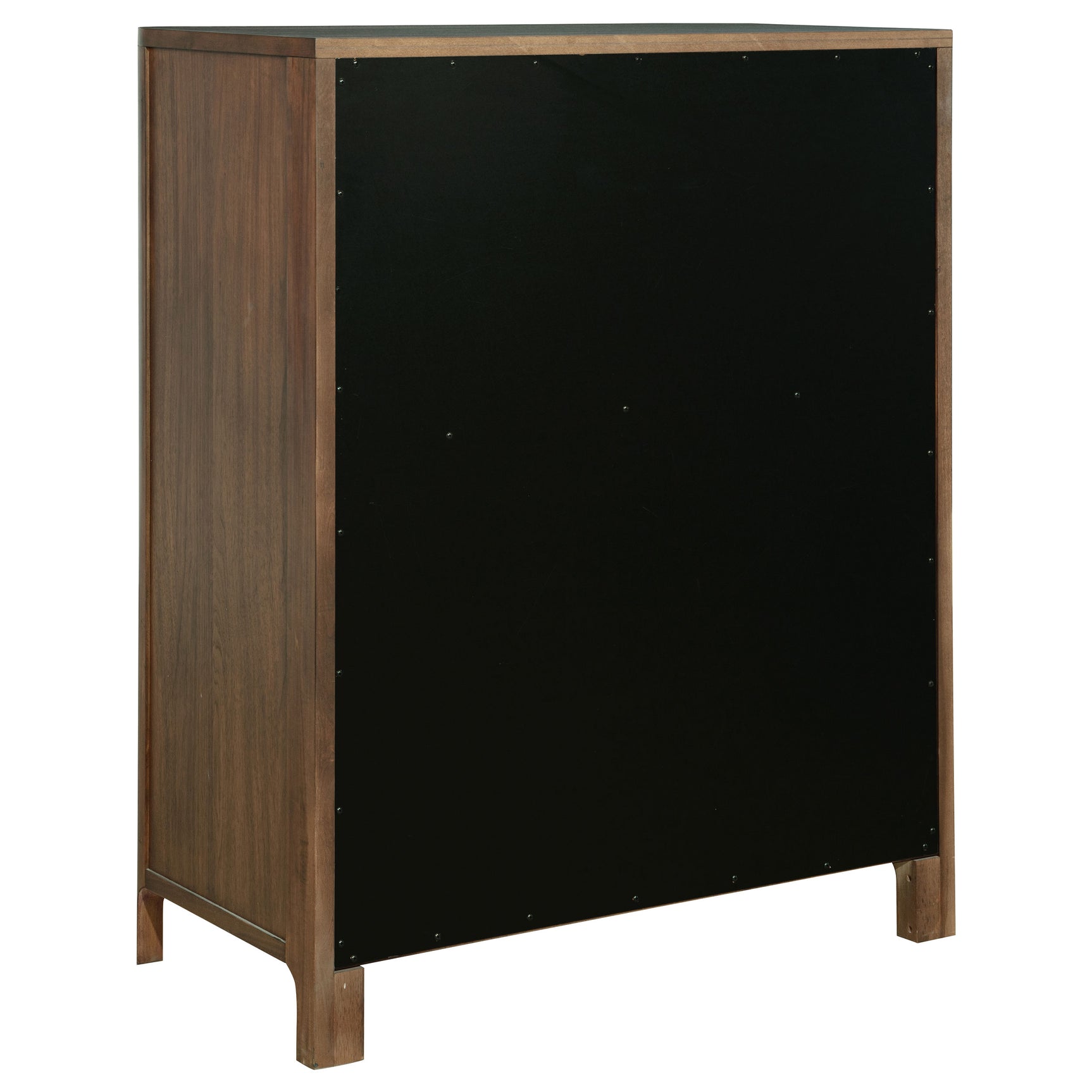 Maderia 5-drawer Chest of Drawers Walnut - Tampa Furniture Outlet