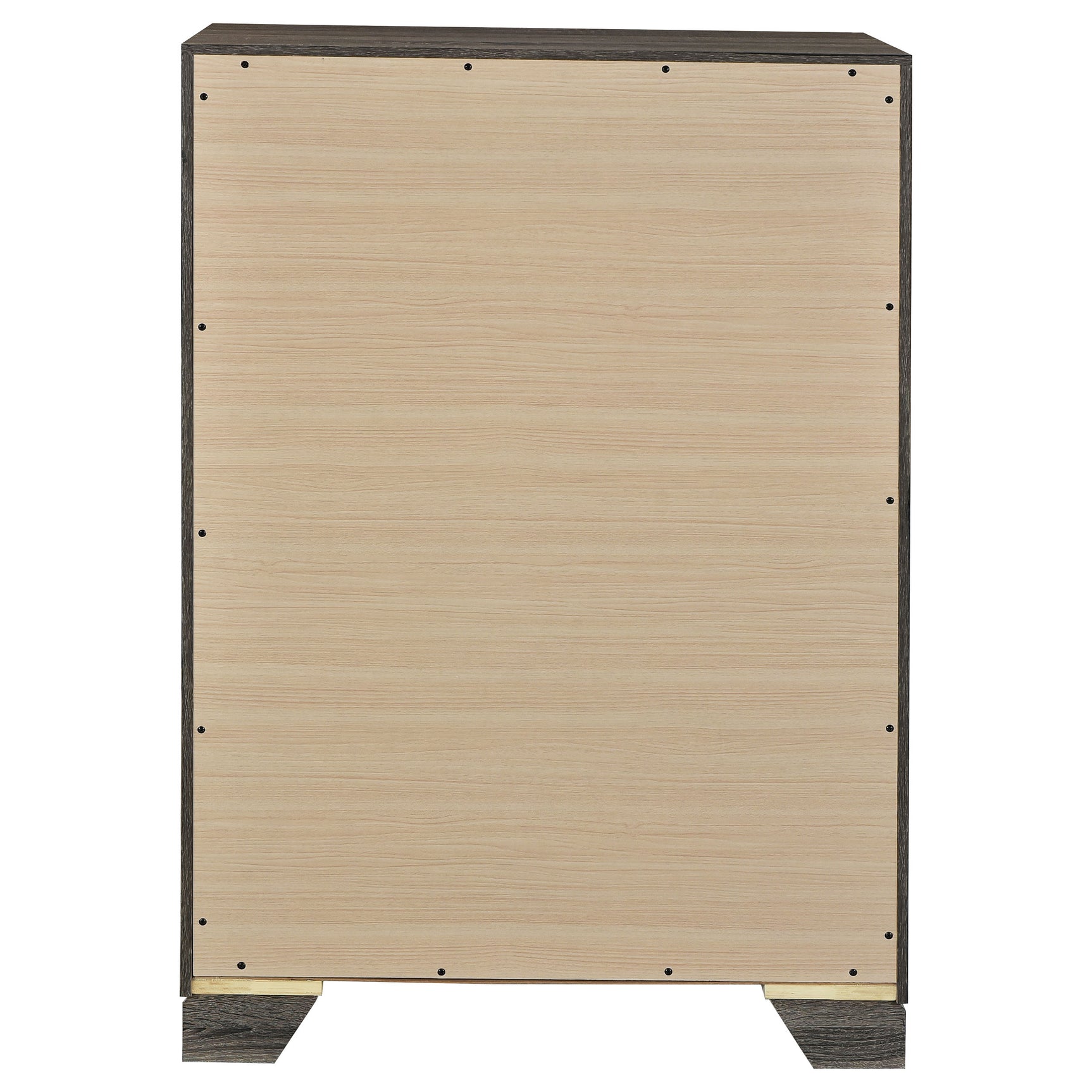 Wright 4-drawer Chest of Drawers Brown Oak - Tampa Furniture Outlet