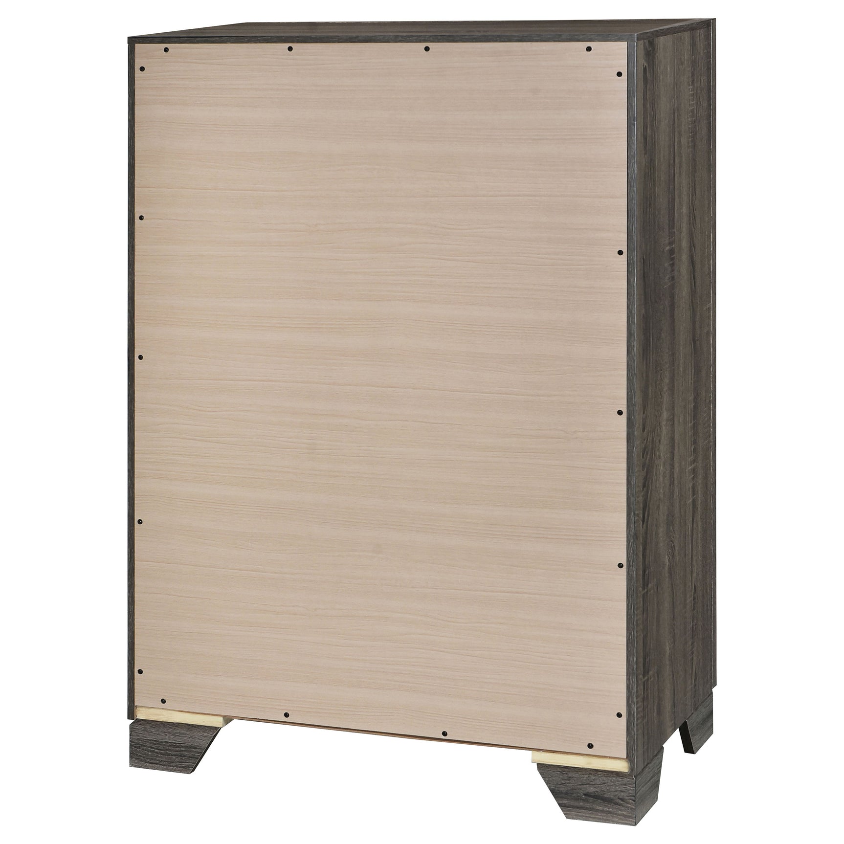 Wright 4-drawer Chest of Drawers Brown Oak - Tampa Furniture Outlet