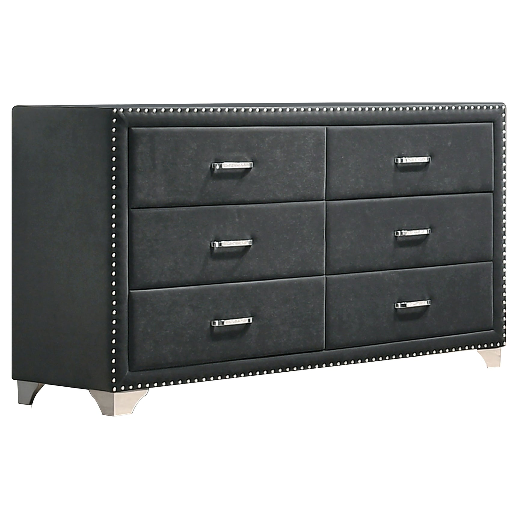 Melody 5-piece Queen Bedroom Set Grey - Tampa Furniture Outlet