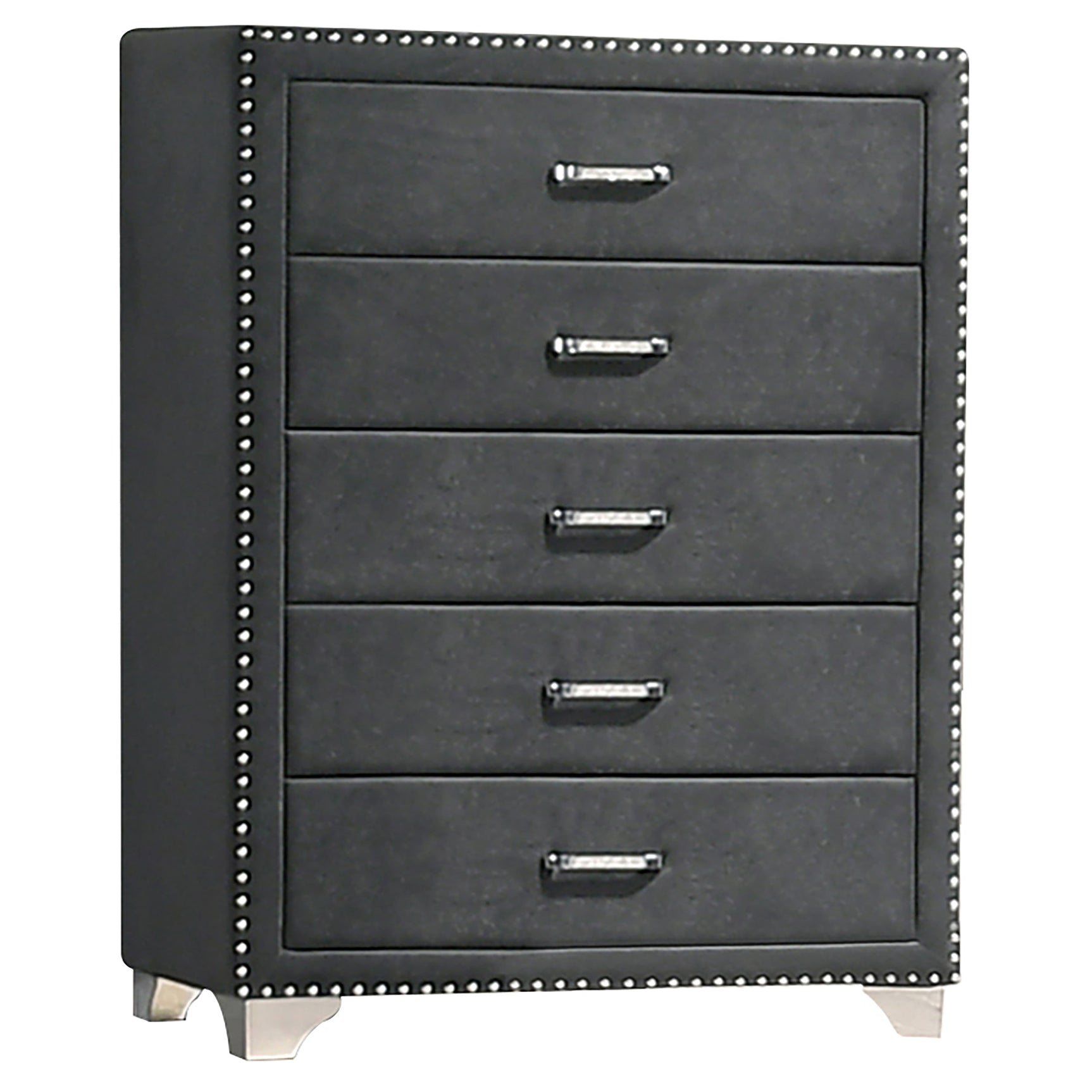 Melody 5-piece Queen Bedroom Set Grey - Tampa Furniture Outlet