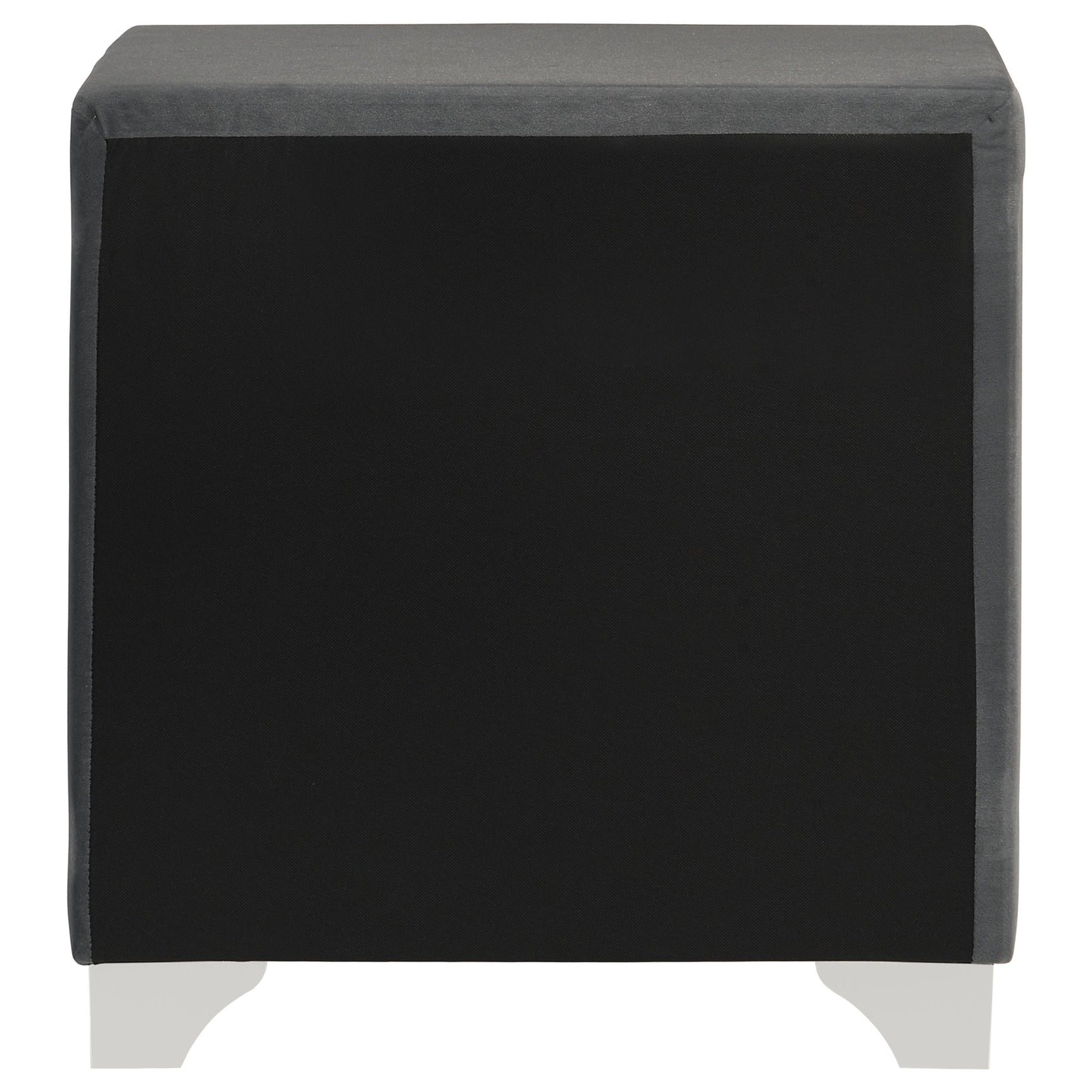 Melody Upholstered 2-drawer Nightstand Grey - Tampa Furniture Outlet