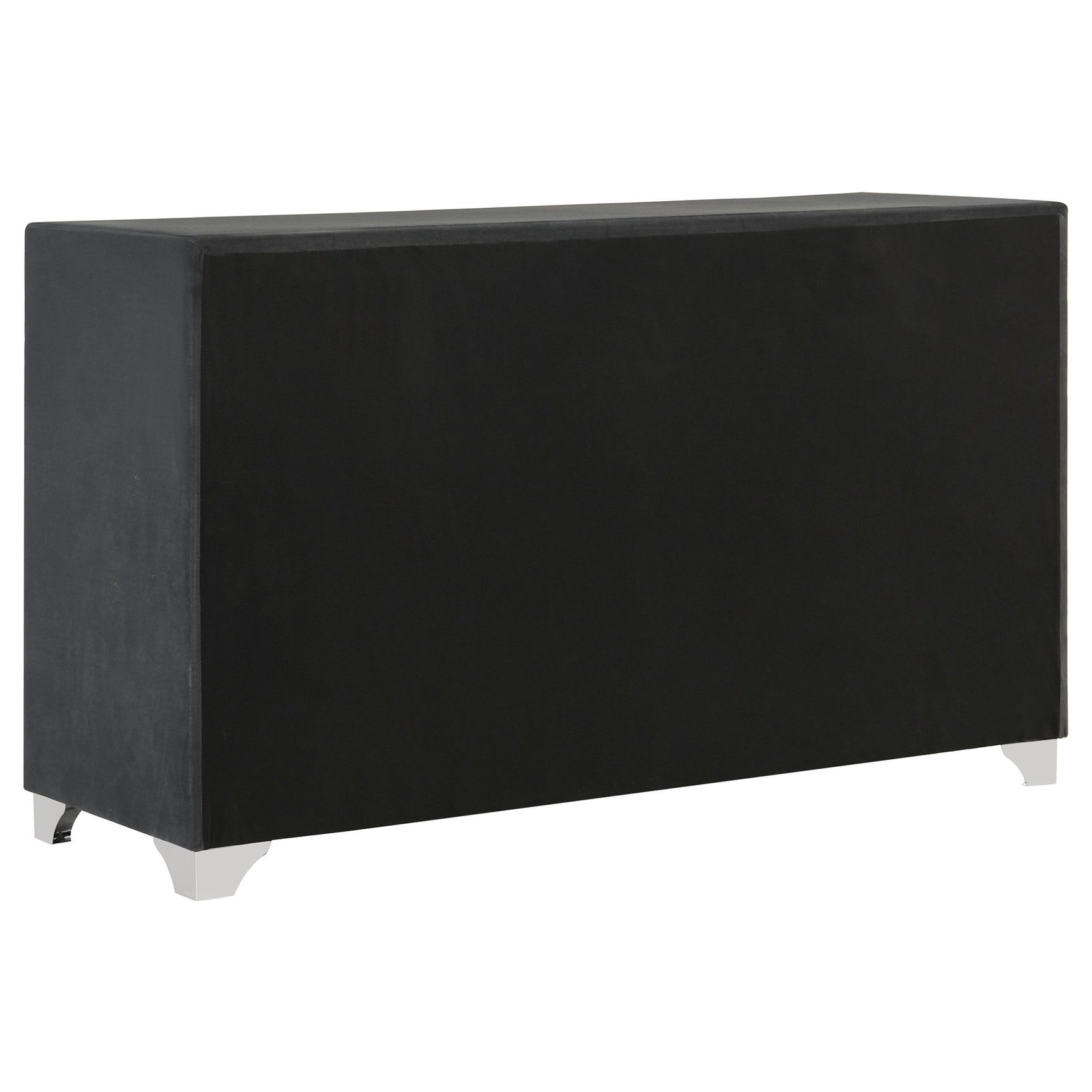 Melody 6-drawer Upholstered Dresser Grey - Tampa Furniture Outlet