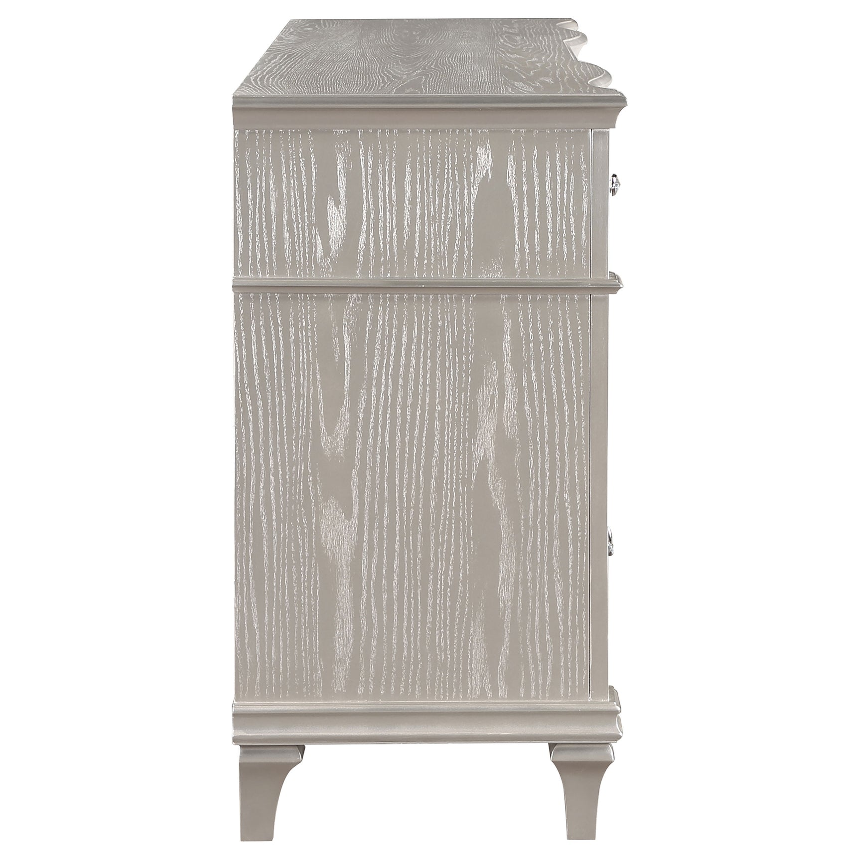 Evangeline 9-drawer Dresser Silver Oak - Tampa Furniture Outlet