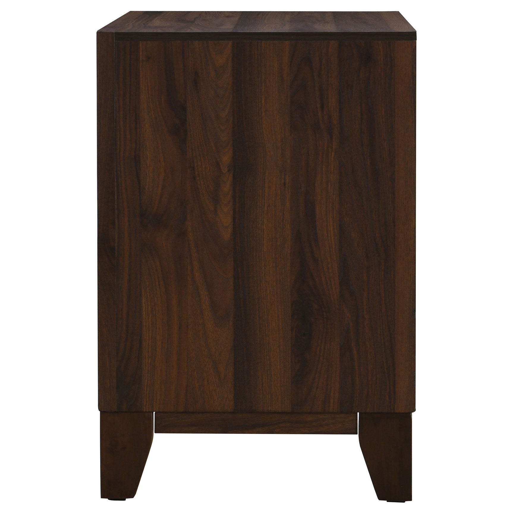 Welsley 2-drawer Nightstand Bedside Table Walnut - Tampa Furniture Outlet