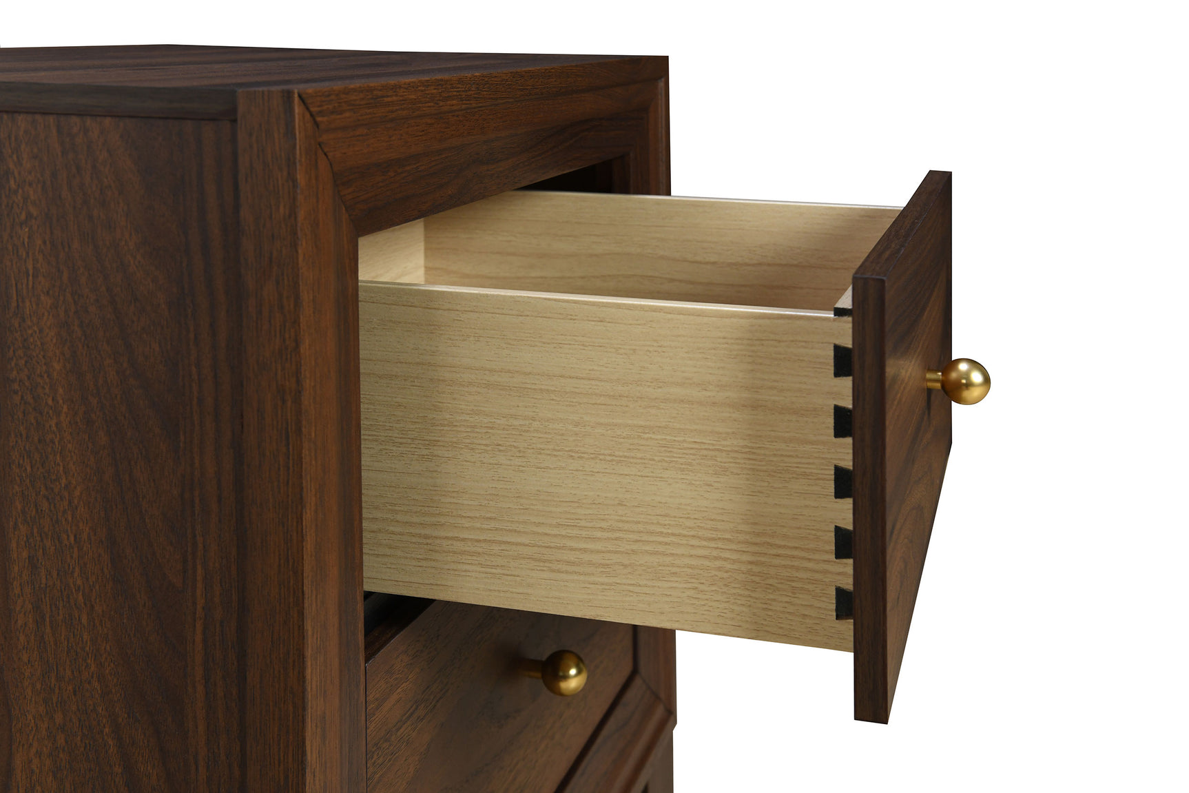 Welsley 2-drawer Nightstand Bedside Table Walnut - Tampa Furniture Outlet