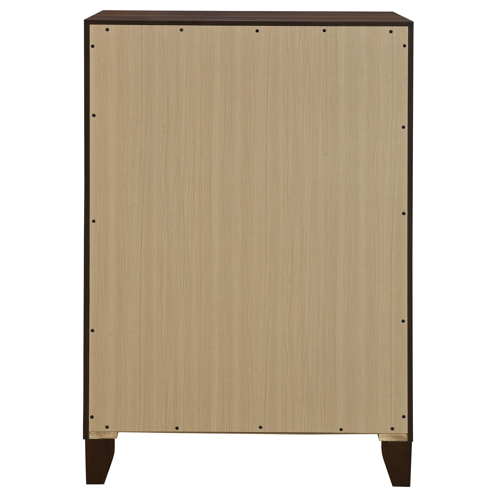 Welsley 4-drawer Chest of Drawers Walnut - Tampa Furniture Outlet