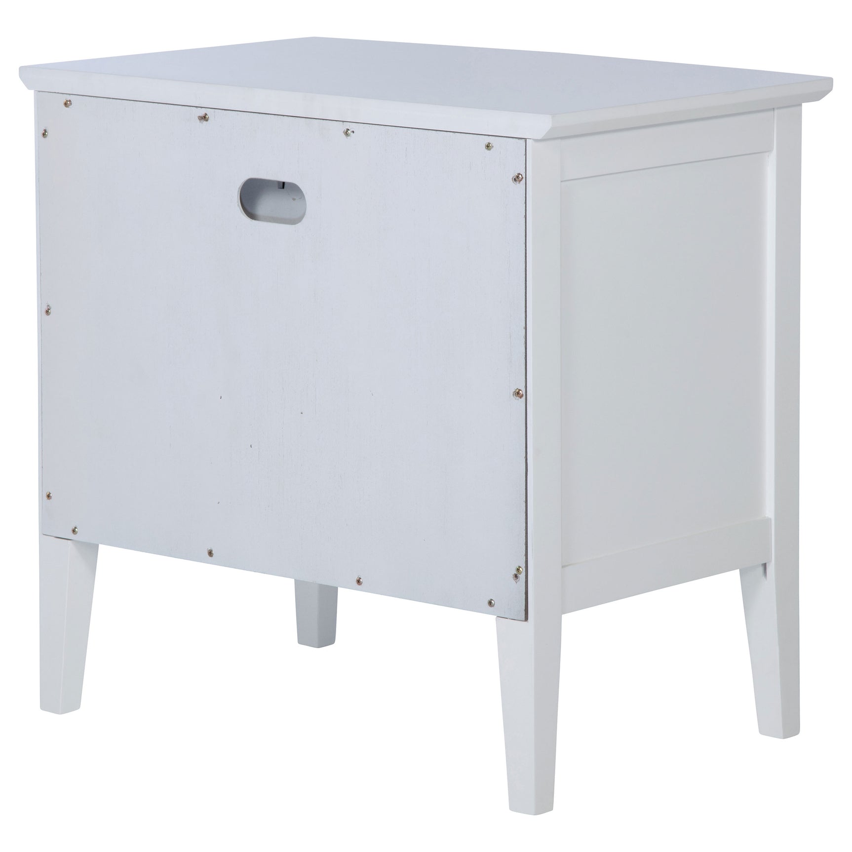 Bexhill 1-drawer Nightstand Bedside Table White - Tampa Furniture Outlet