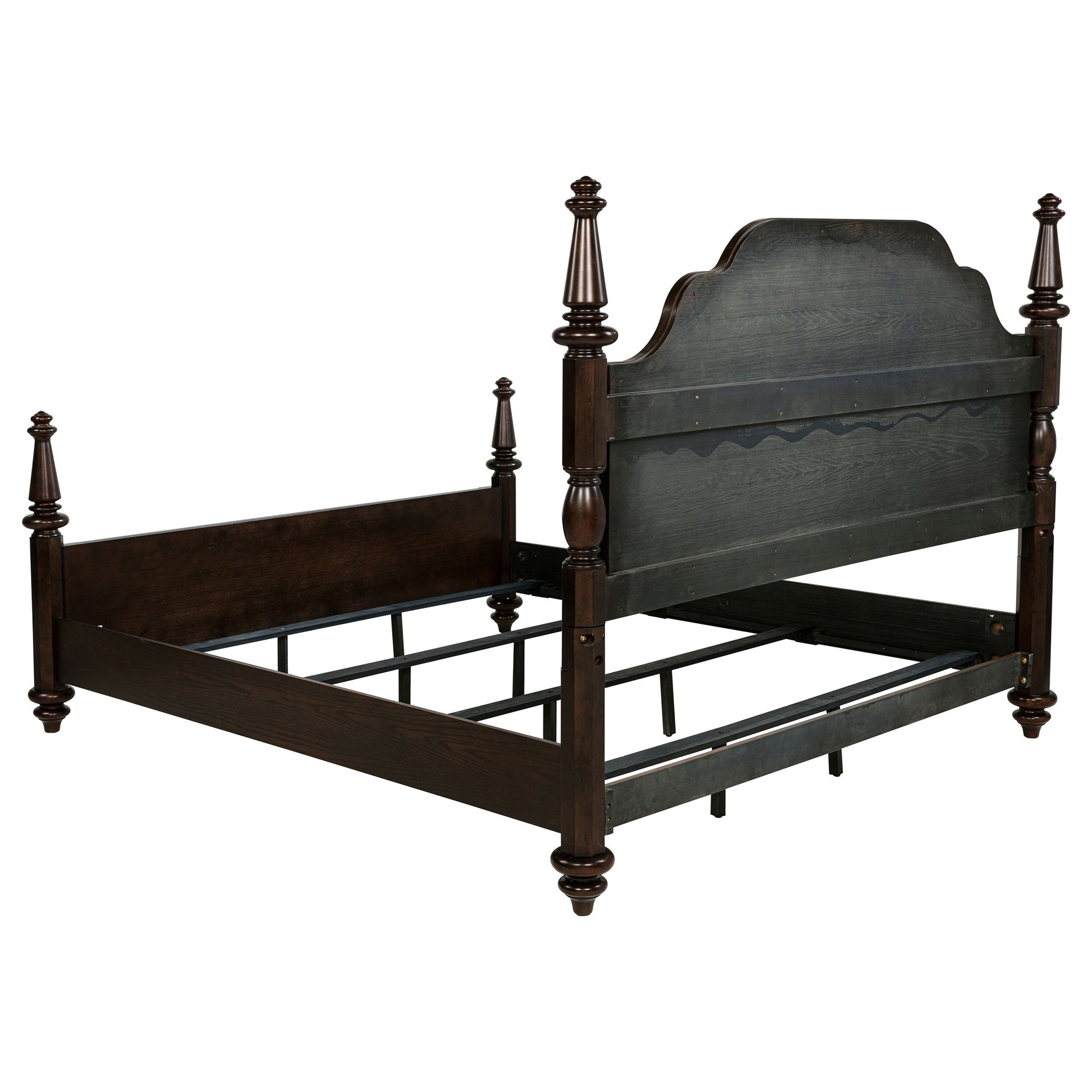 Andover 5-piece Eastern King Bedroom Set Dark Oak - Tampa Furniture Outlet