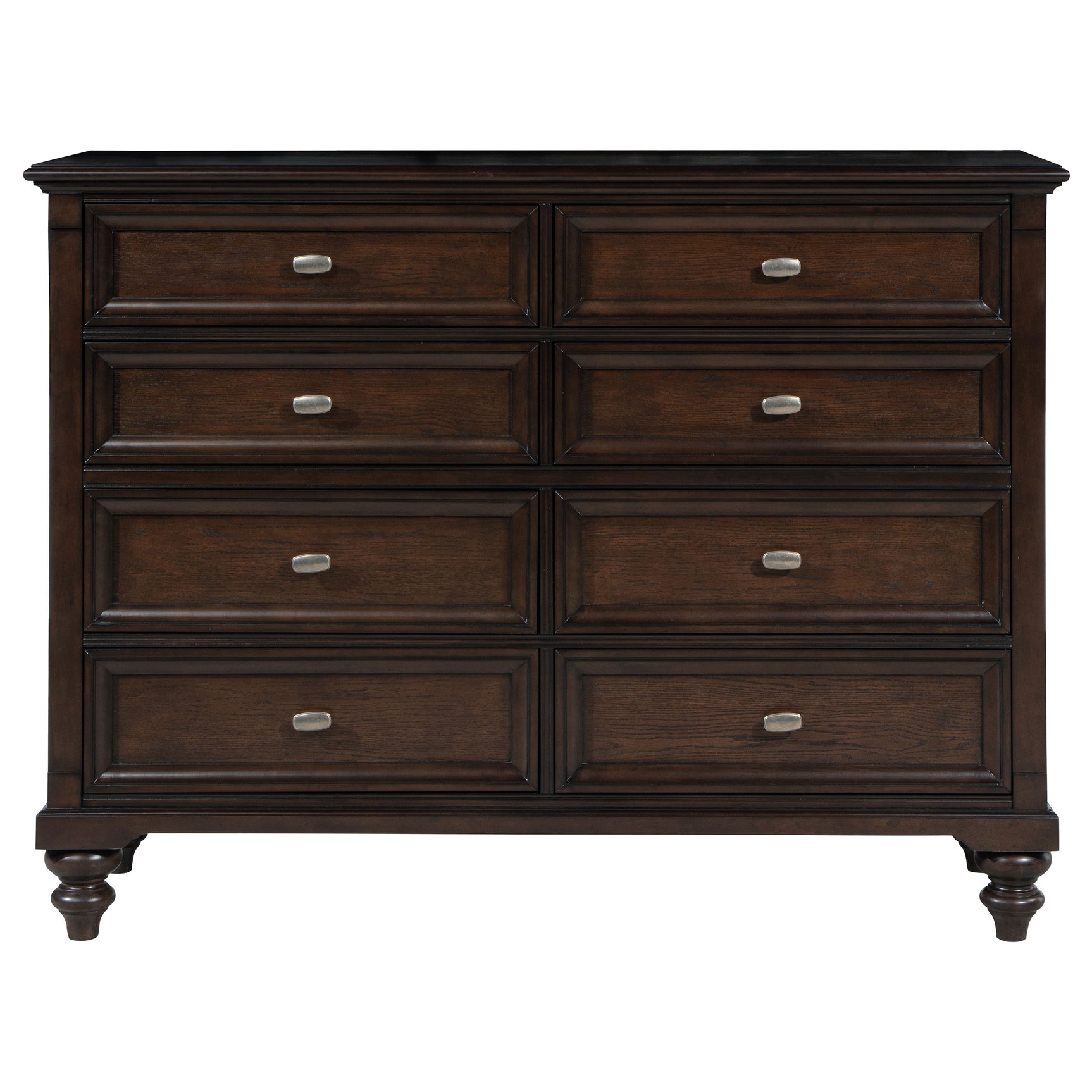 Andover 4-piece Queen Bedroom Set Dark Oak - Tampa Furniture Outlet