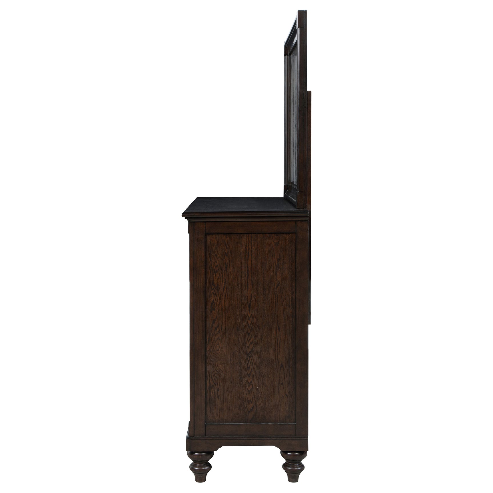 Andover 8-drawer Dresser and Mirror Dark Oak - Tampa Furniture Outlet