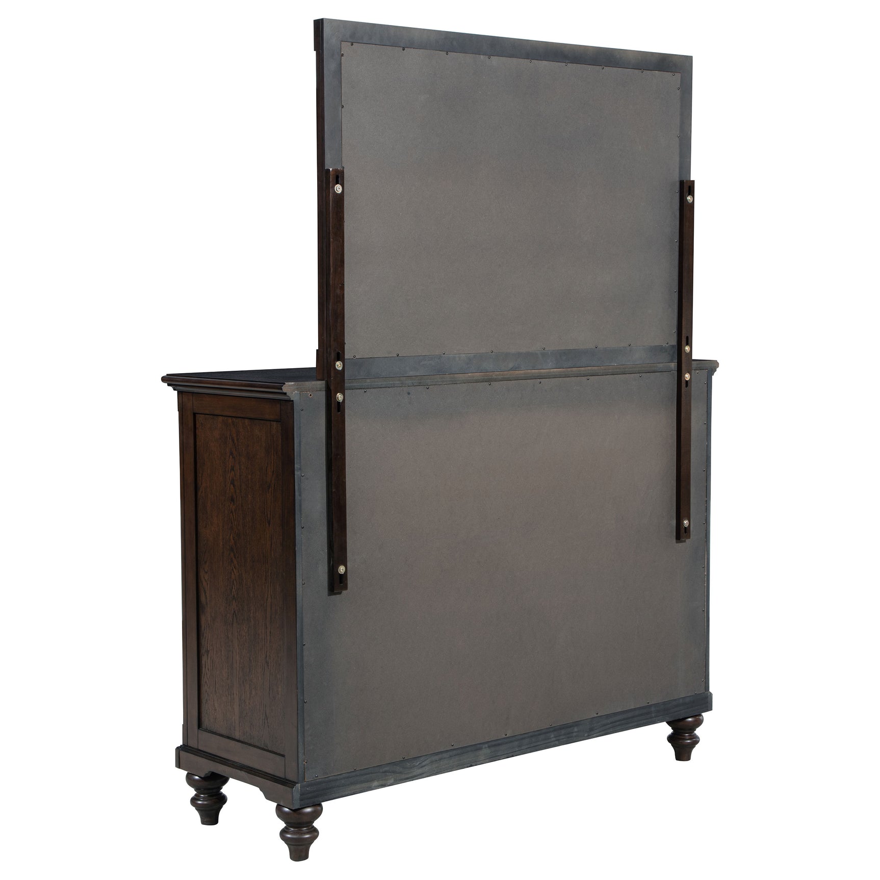 Andover 8-drawer Dresser and Mirror Dark Oak - Tampa Furniture Outlet