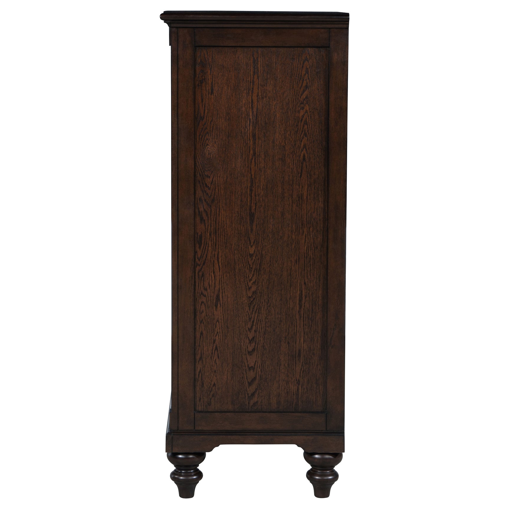Andover 5-drawer Chest of Drawers Dark Oak - Tampa Furniture Outlet