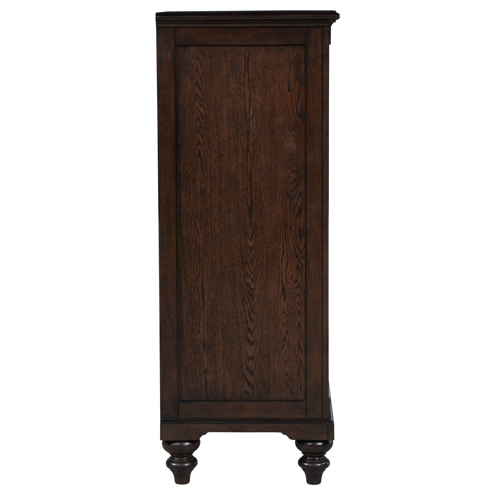 Andover 5-drawer Chest of Drawers Dark Oak - Tampa Furniture Outlet