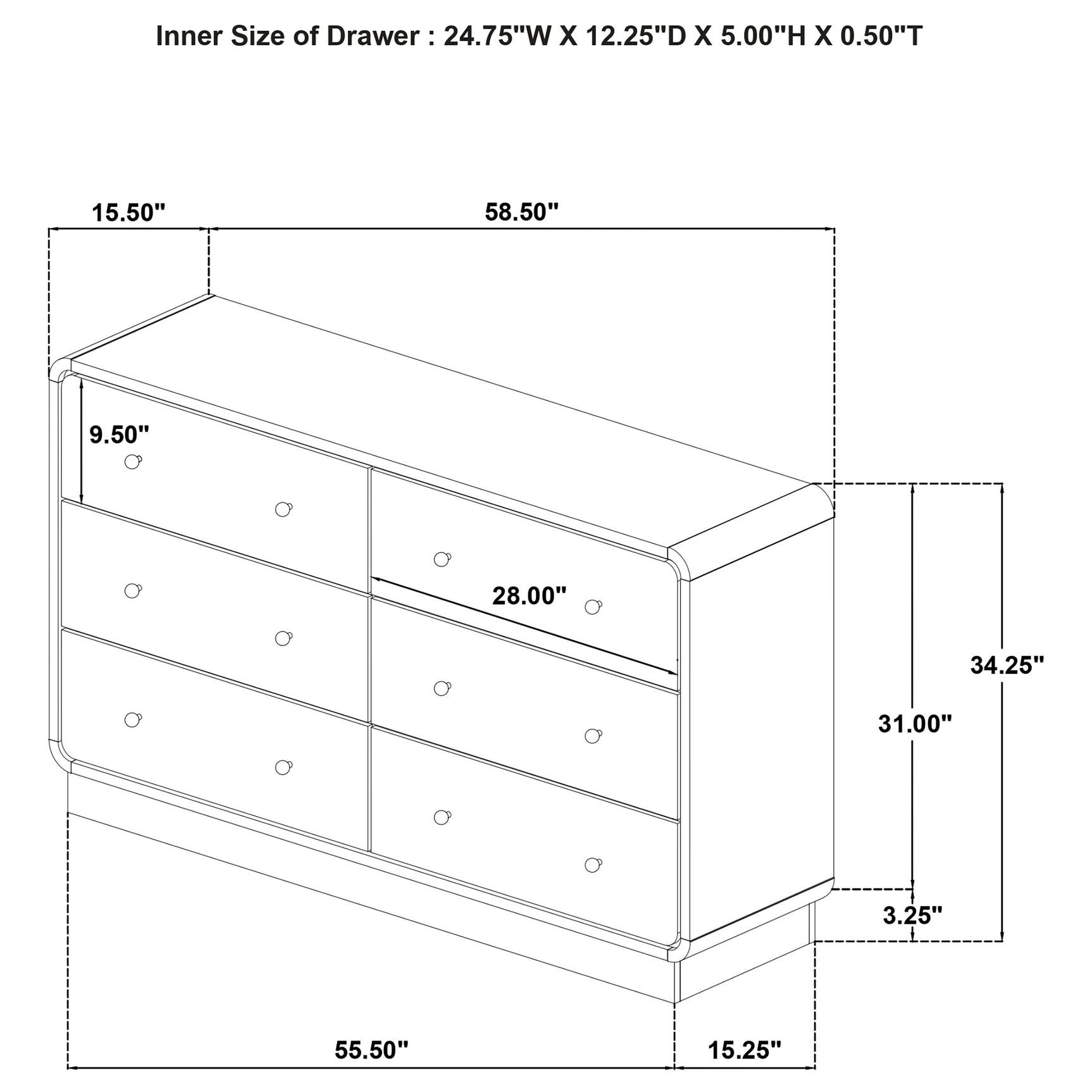 Cavelle 5-piece Queen Bedroom Set Black - Tampa Furniture Outlet