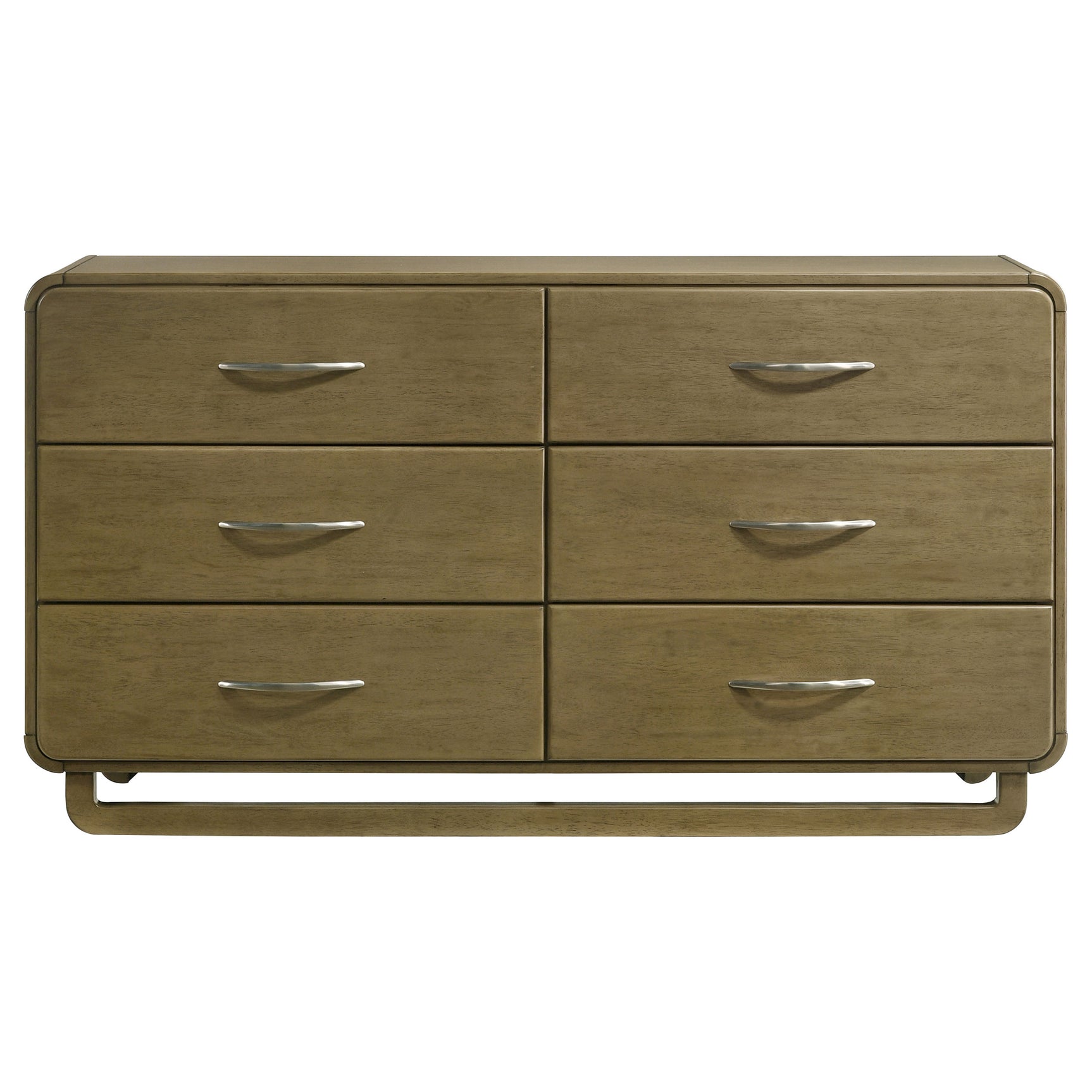 Amsbury 6-drawer Dresser Cabinet Nutmeg - Tampa Furniture Outlet