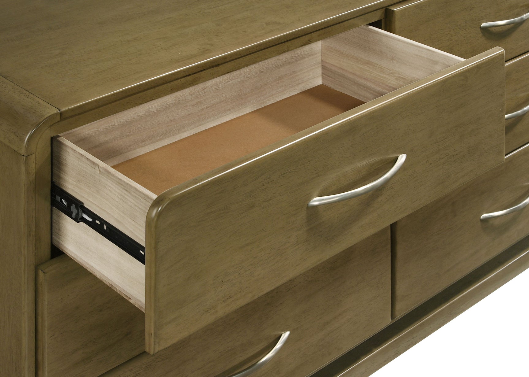 Amsbury 6-drawer Dresser Cabinet Nutmeg - Tampa Furniture Outlet