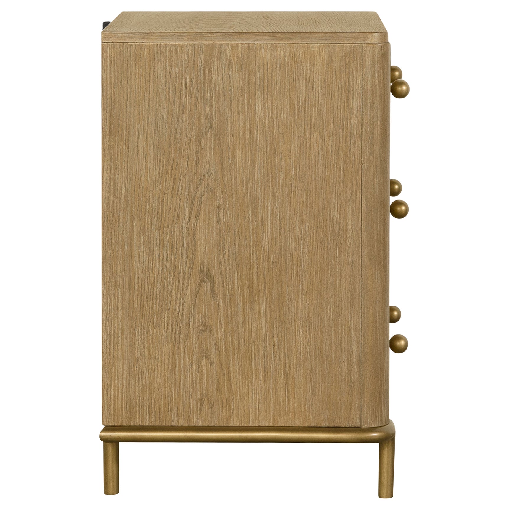 Arini 3-drawer Nightstand Sand Wash - Tampa Furniture Outlet