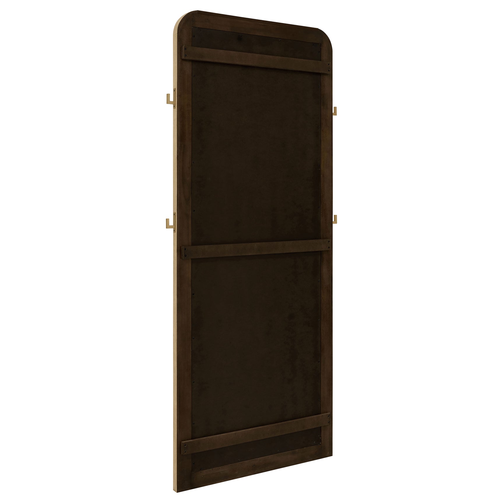 Arini Cane Weave Full Length Standing Floor Mirror Sand Wash - Tampa Furniture Outlet