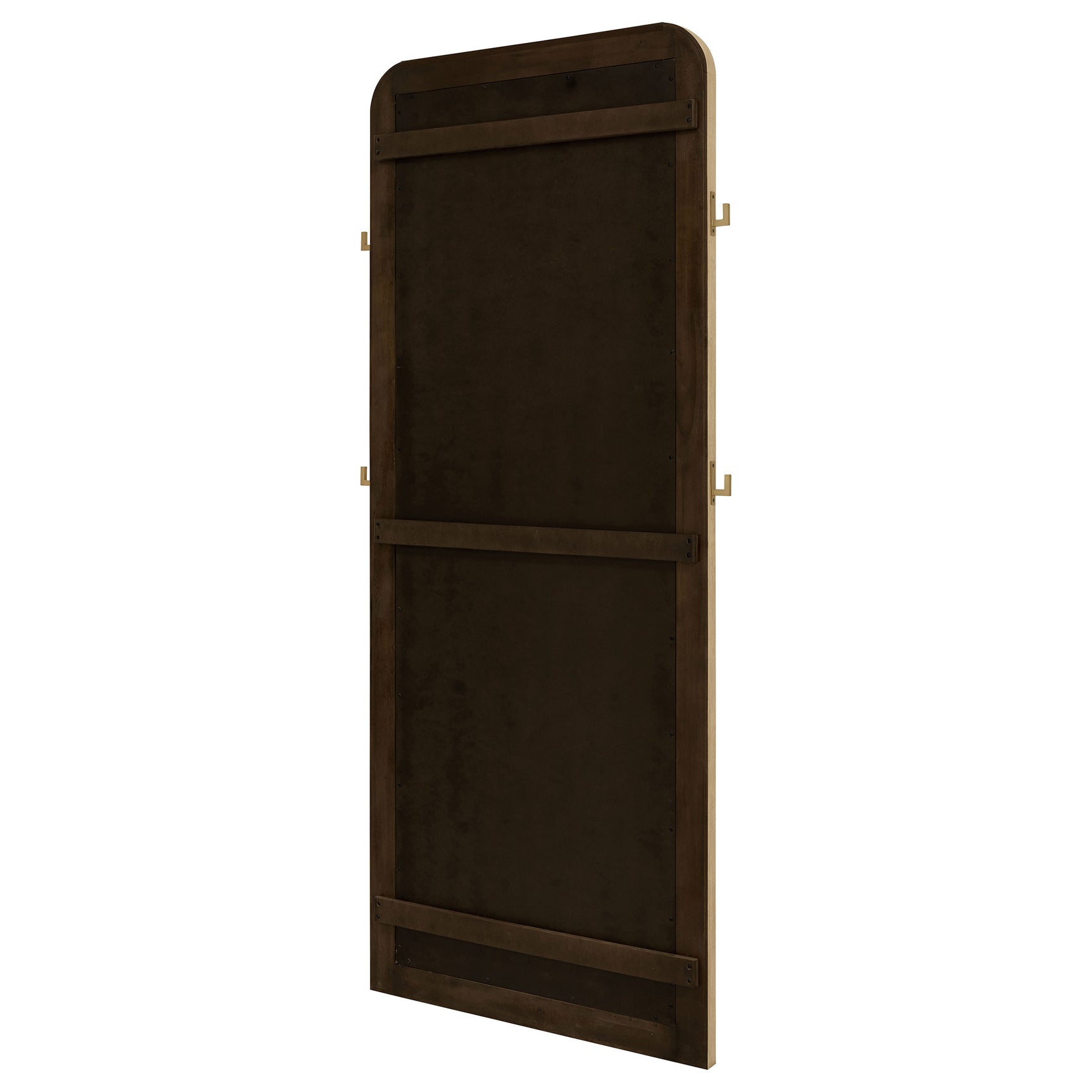 Arini Cane Weave Full Length Standing Floor Mirror Sand Wash - Tampa Furniture Outlet