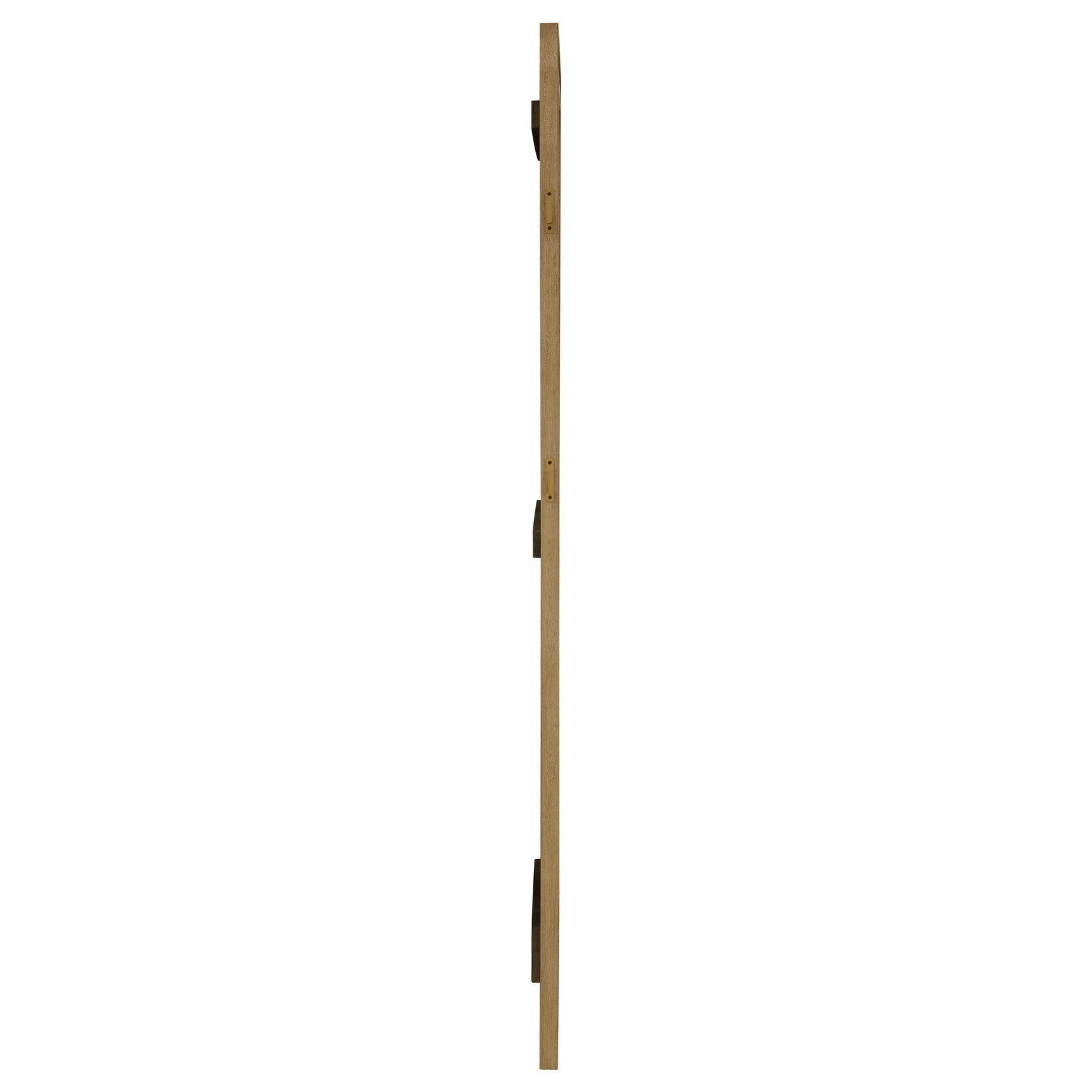 Arini Cane Weave Full Length Standing Floor Mirror Sand Wash - Tampa Furniture Outlet