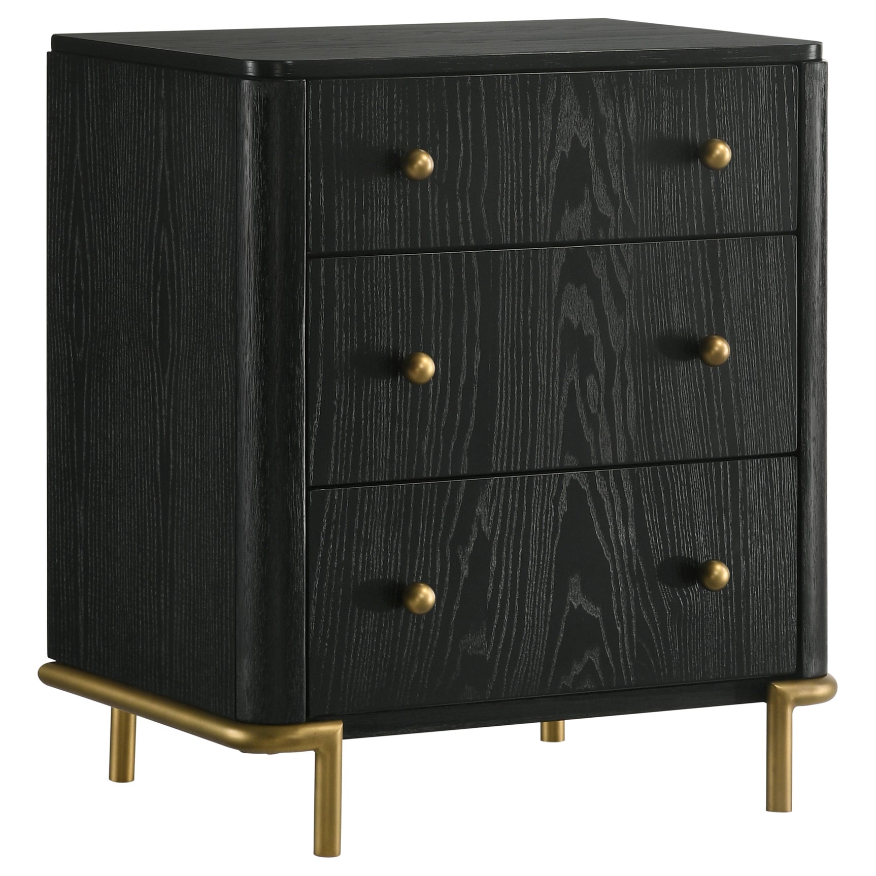Arini 5-piece Eastern King Bedroom Set Black and Grey - Tampa Furniture Outlet