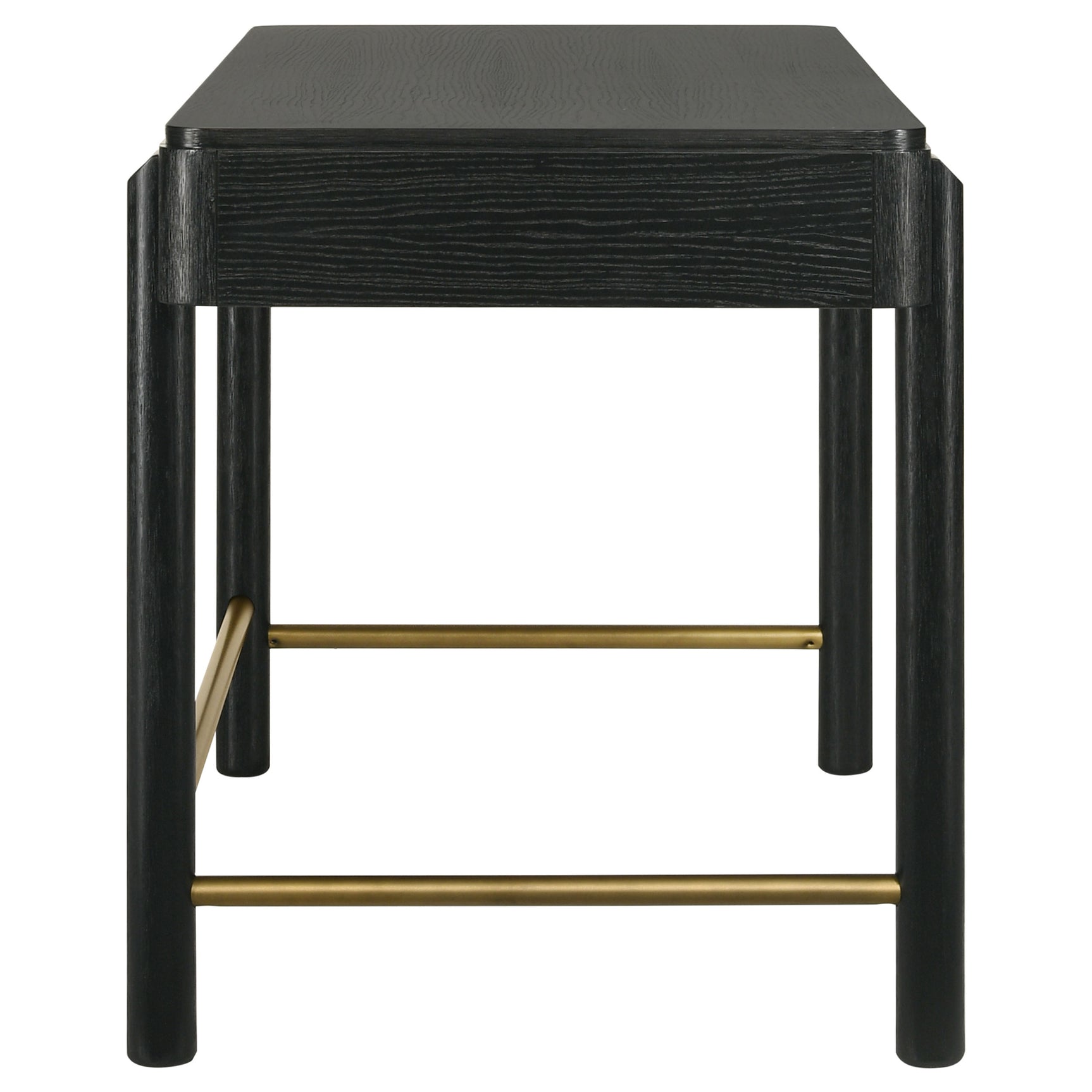 Arini 2-drawer Vanity Desk Makeup Table Black - Tampa Furniture Outlet