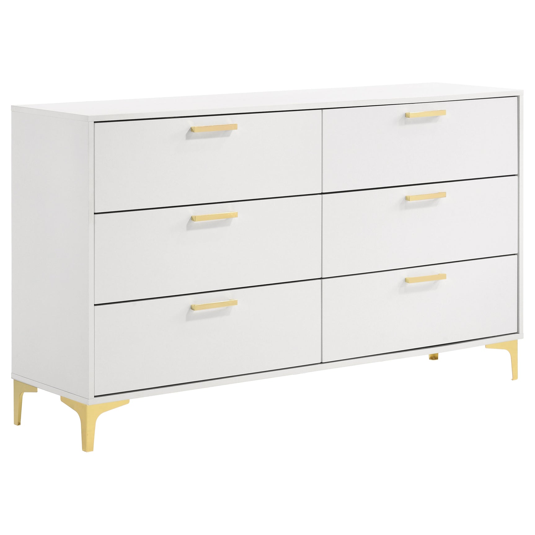 Kendall 4-piece Eastern King Bedroom Set White - Tampa Furniture Outlet