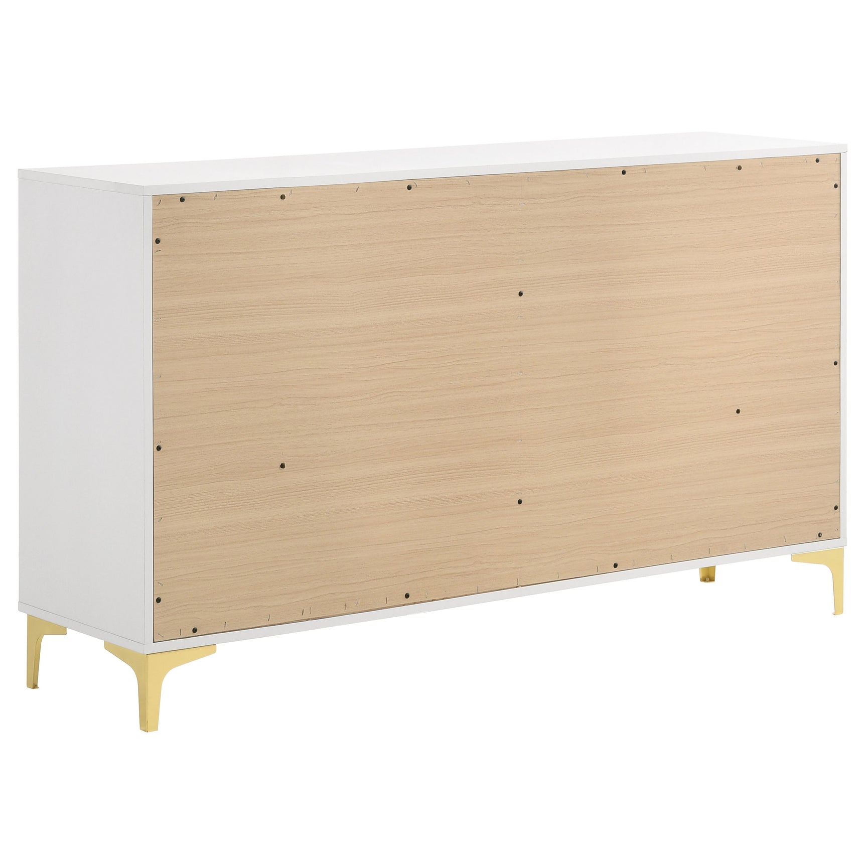 Kendall 5-piece California King Bedroom Set White - Tampa Furniture Outlet