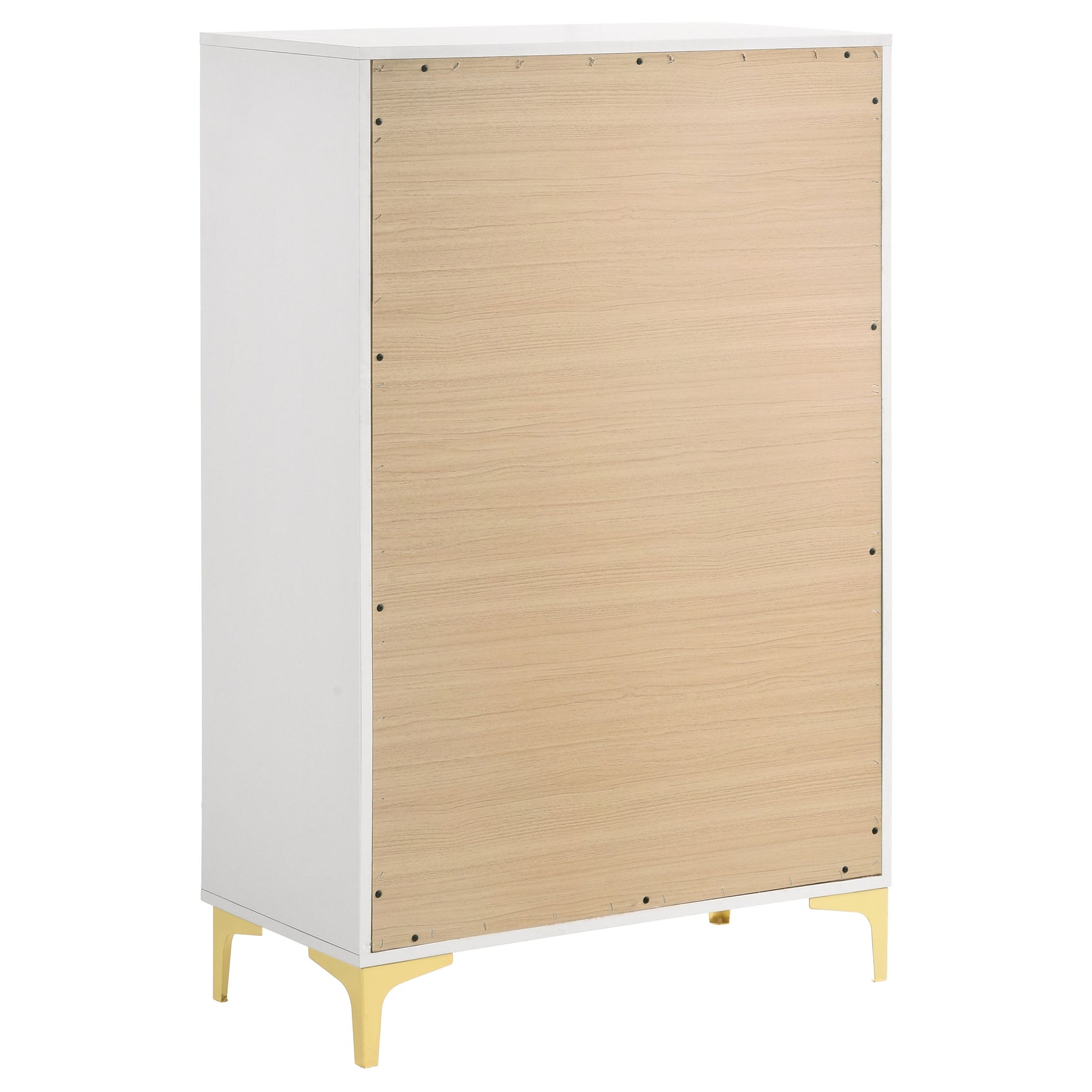 Kendall 5-piece California King Bedroom Set White - Tampa Furniture Outlet