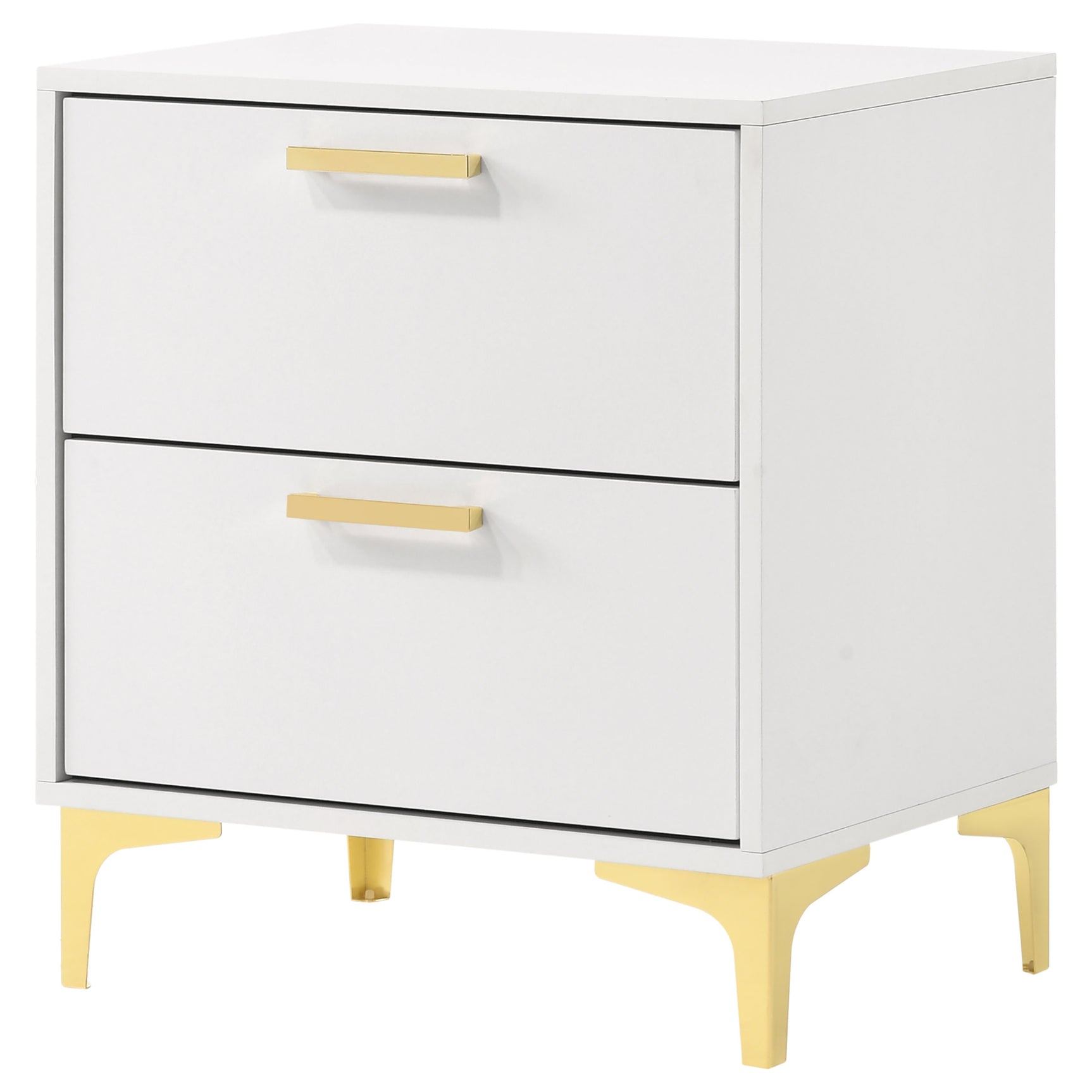 Kendall 2-drawer Nightstand White - Tampa Furniture Outlet