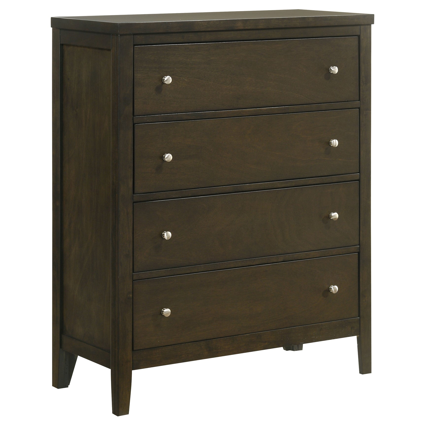 Wilkes 5-piece Twin Bedroom Set Dark Cocoa - Tampa Furniture Outlet