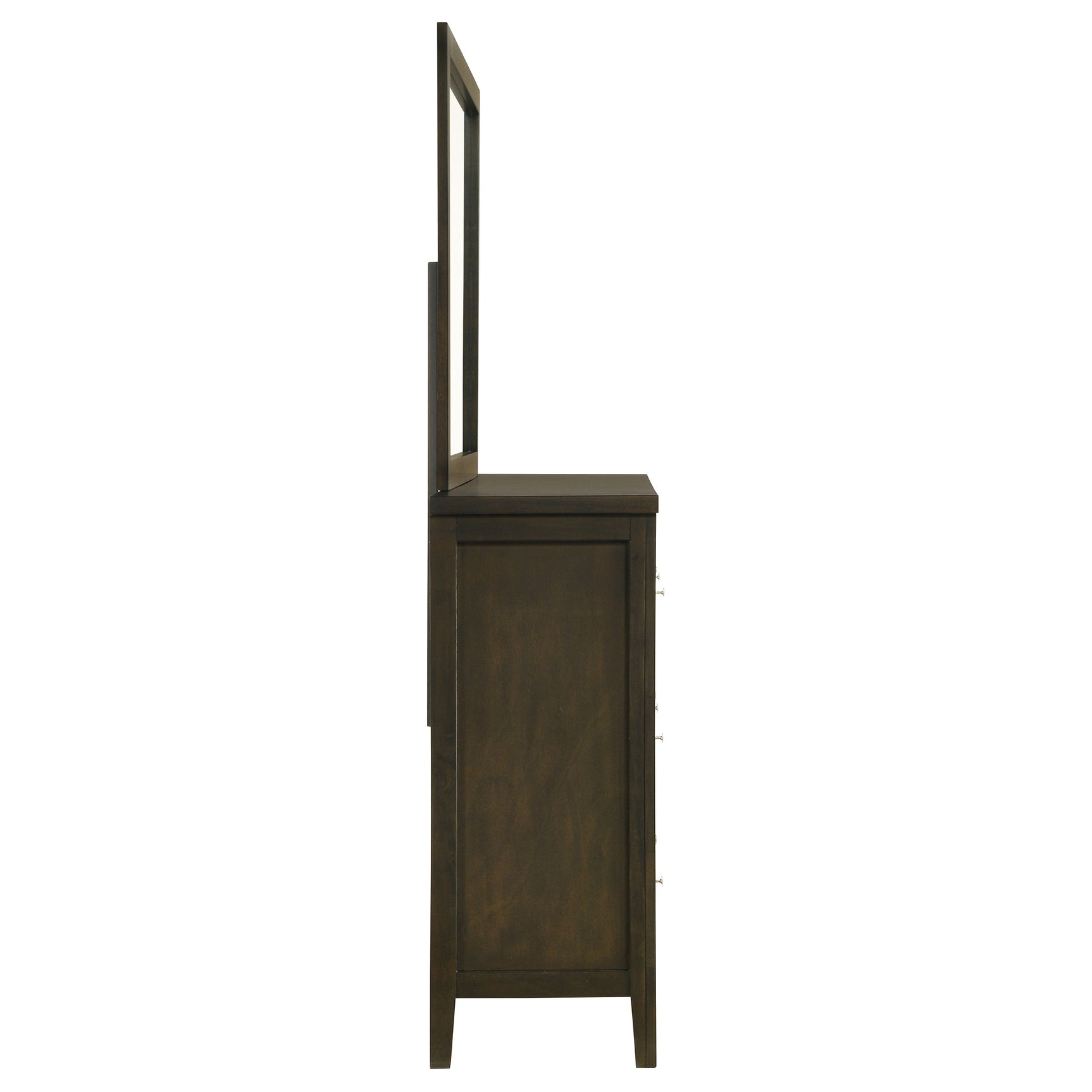 Wilkes 6-drawer Dresser and Mirror Dark Cocoa - Tampa Furniture Outlet