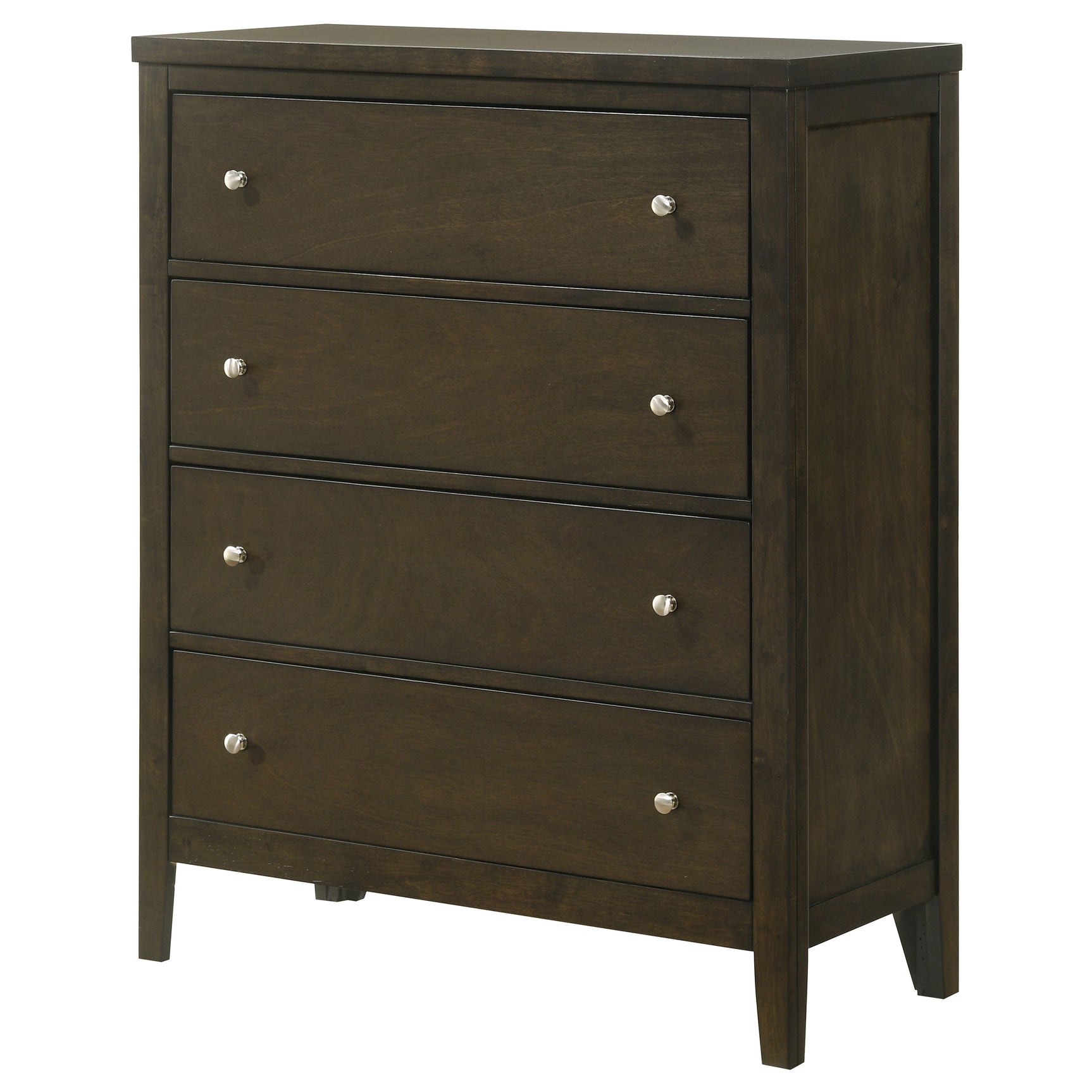 Wilkes 4-drawer Chest of Drawers Dark Cocoa - Tampa Furniture Outlet