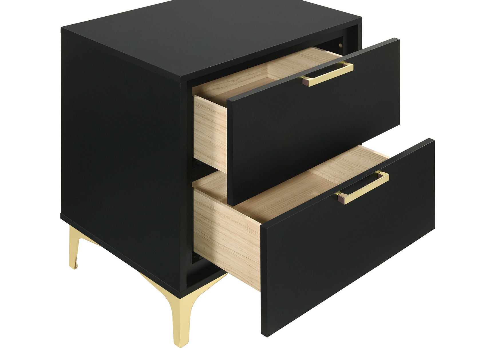 Kendall 4-piece Queen Bedroom Set Black - Tampa Furniture Outlet