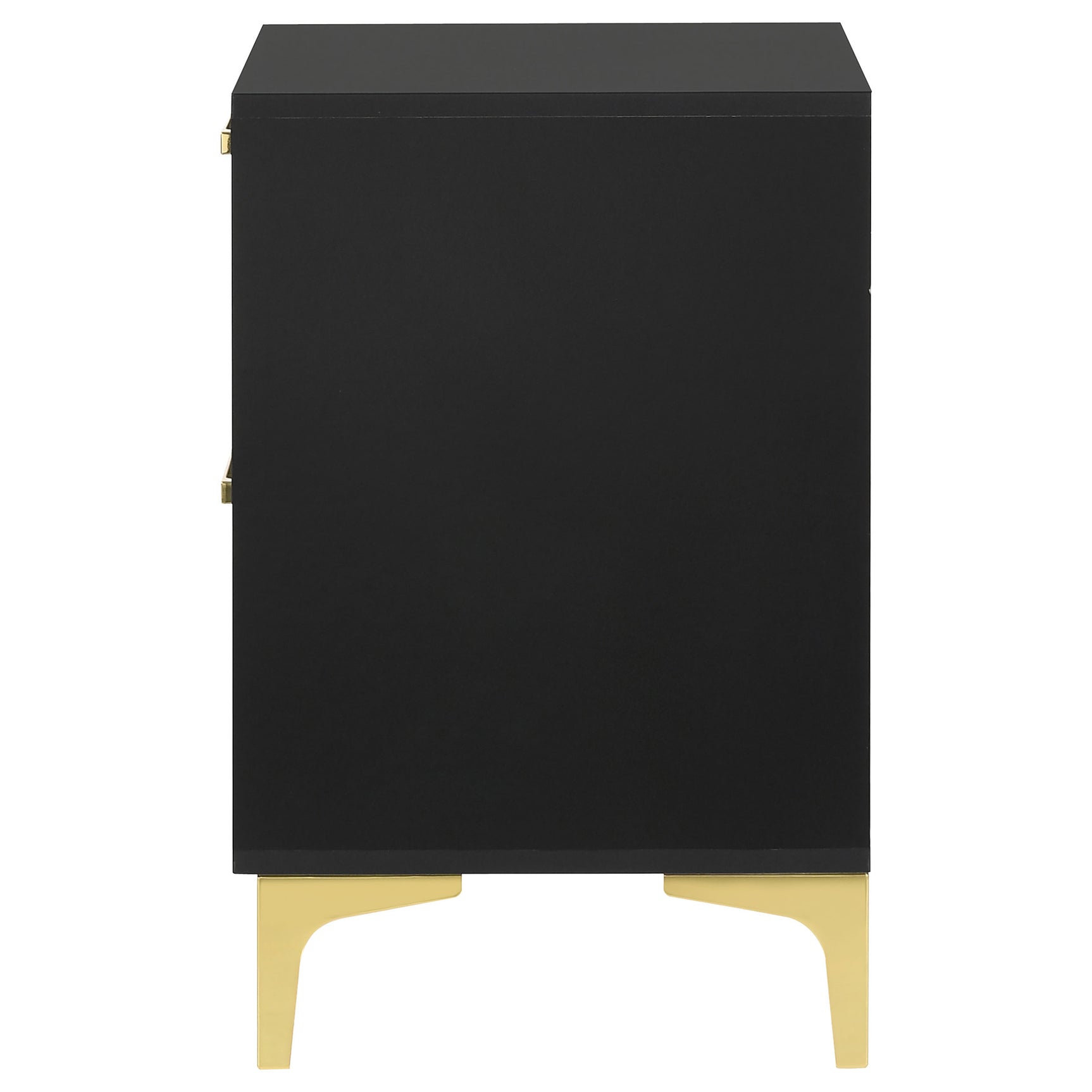 Kendall 2-drawer Nightstand Black - Tampa Furniture Outlet