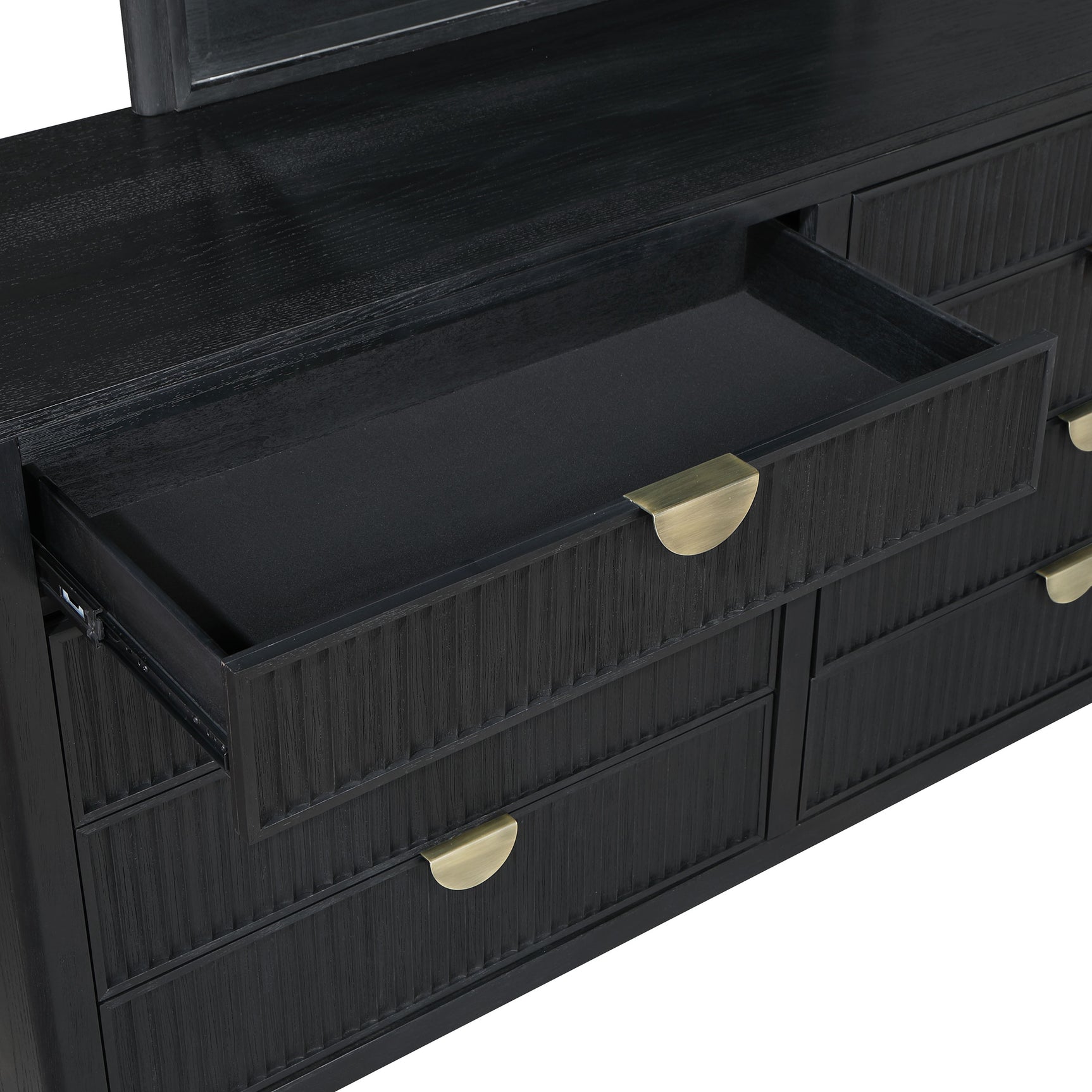 Brookmead 4-piece California King Bedroom Set Black - Tampa Furniture Outlet