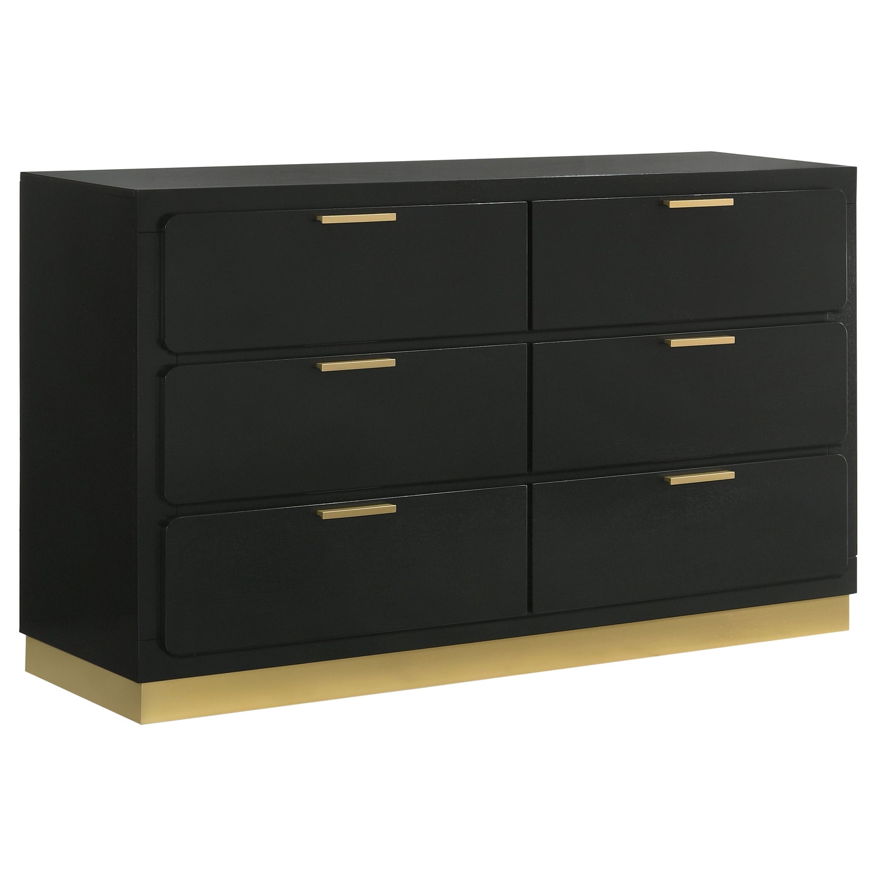 Caraway 4-piece California King Bedroom Set Black - Tampa Furniture Outlet