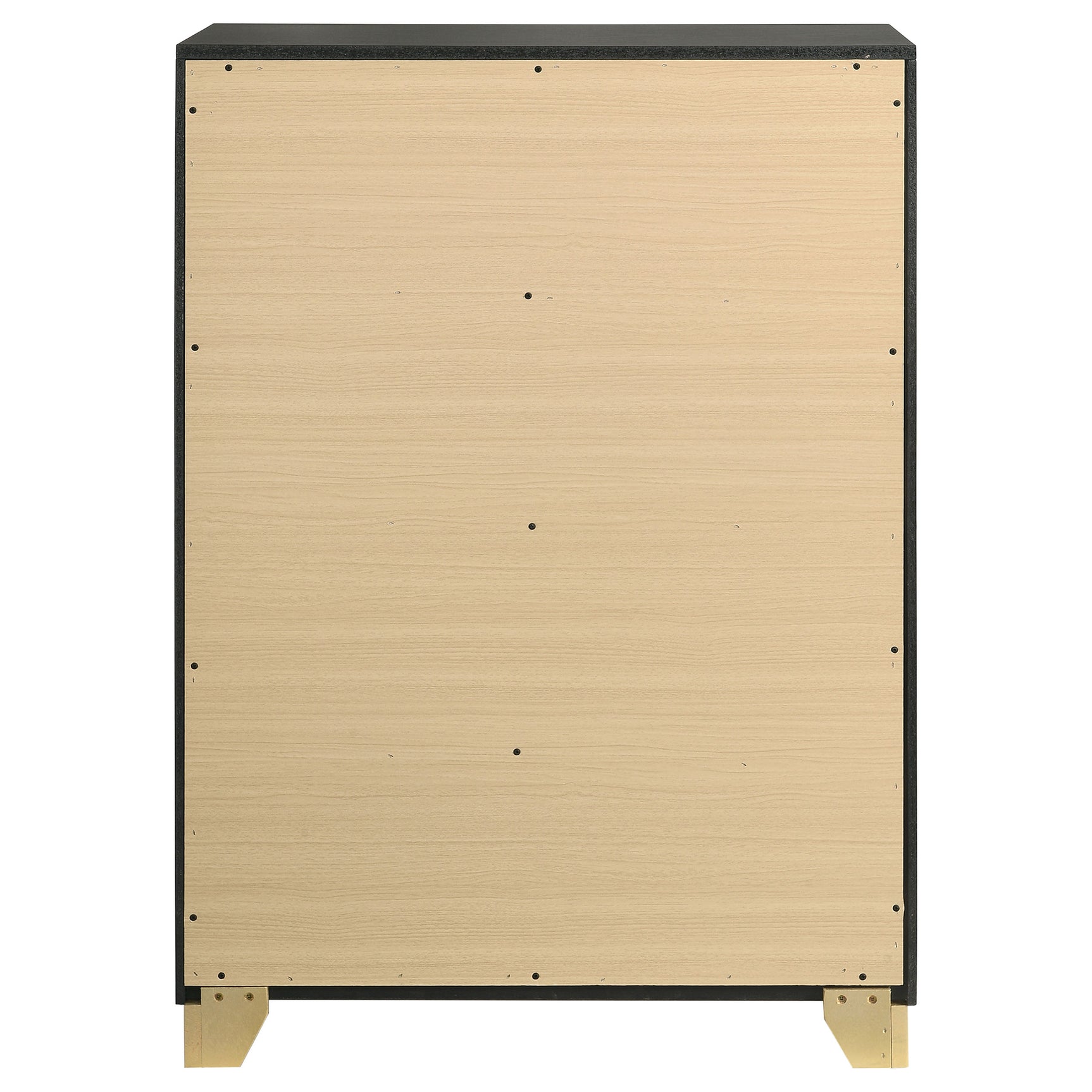Caraway 4-drawer Bedroom Chest Black - Tampa Furniture Outlet