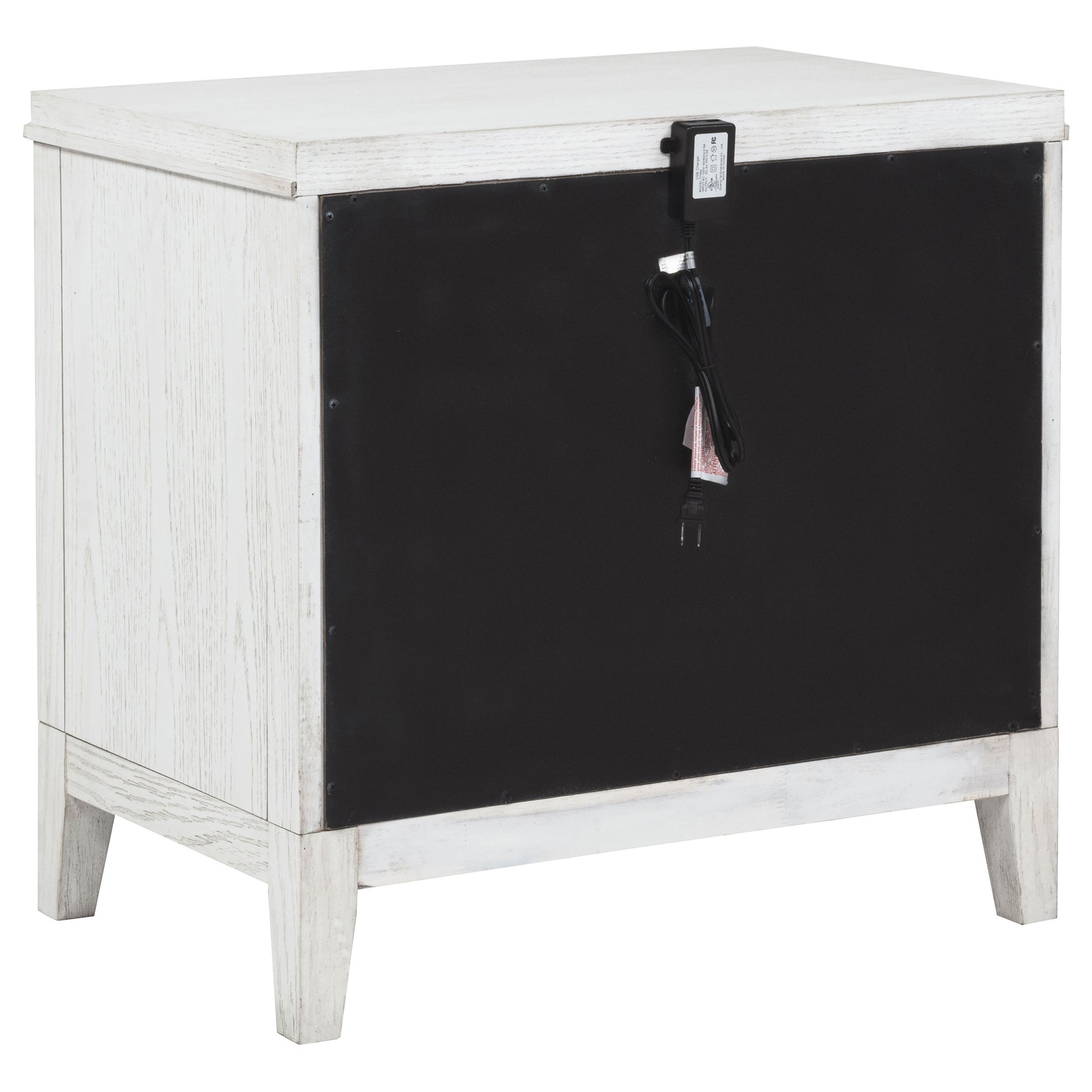 Marielle 4-piece Cal King Bedroom Set Distressed White