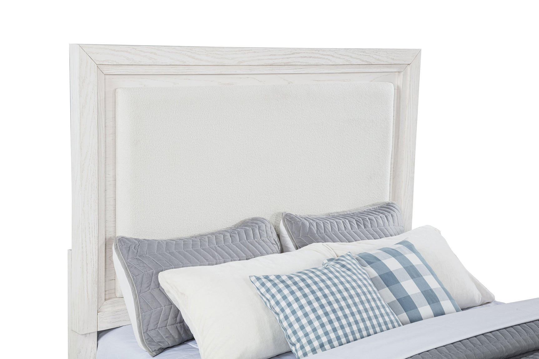 Marielle 4-piece Queen Bedroom Set Distressed White - Tampa Furniture Outlet